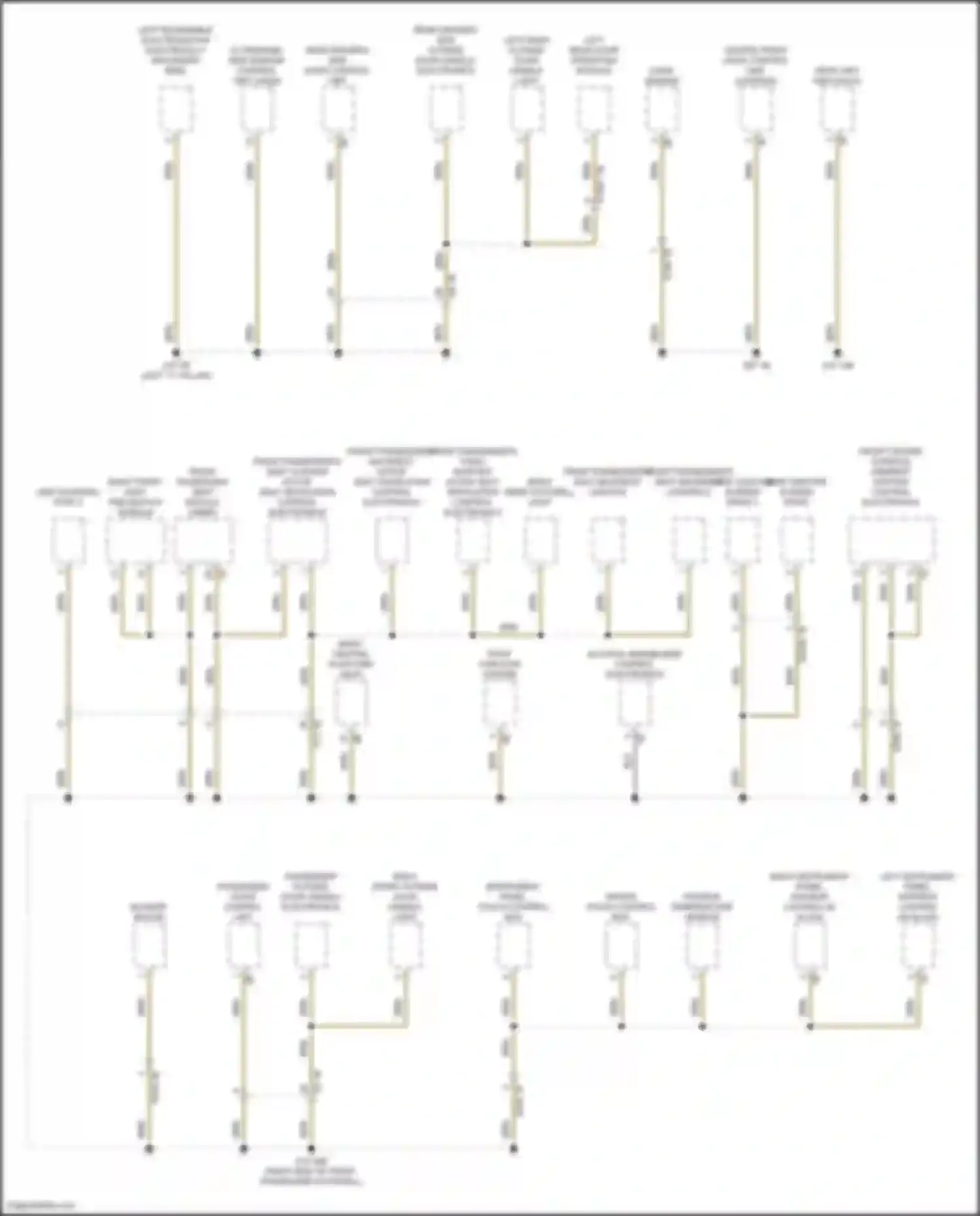 7 series BMW G70 (2022-2024): Ground distribution circuit (3 of 6)