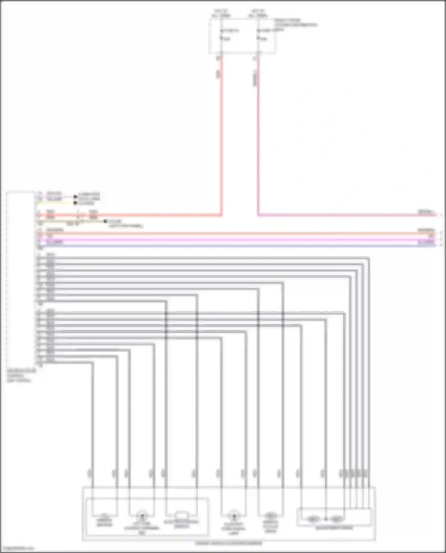 7 series BMW G70 (2022-2024): Memory mirrors circuit (1 of 2)