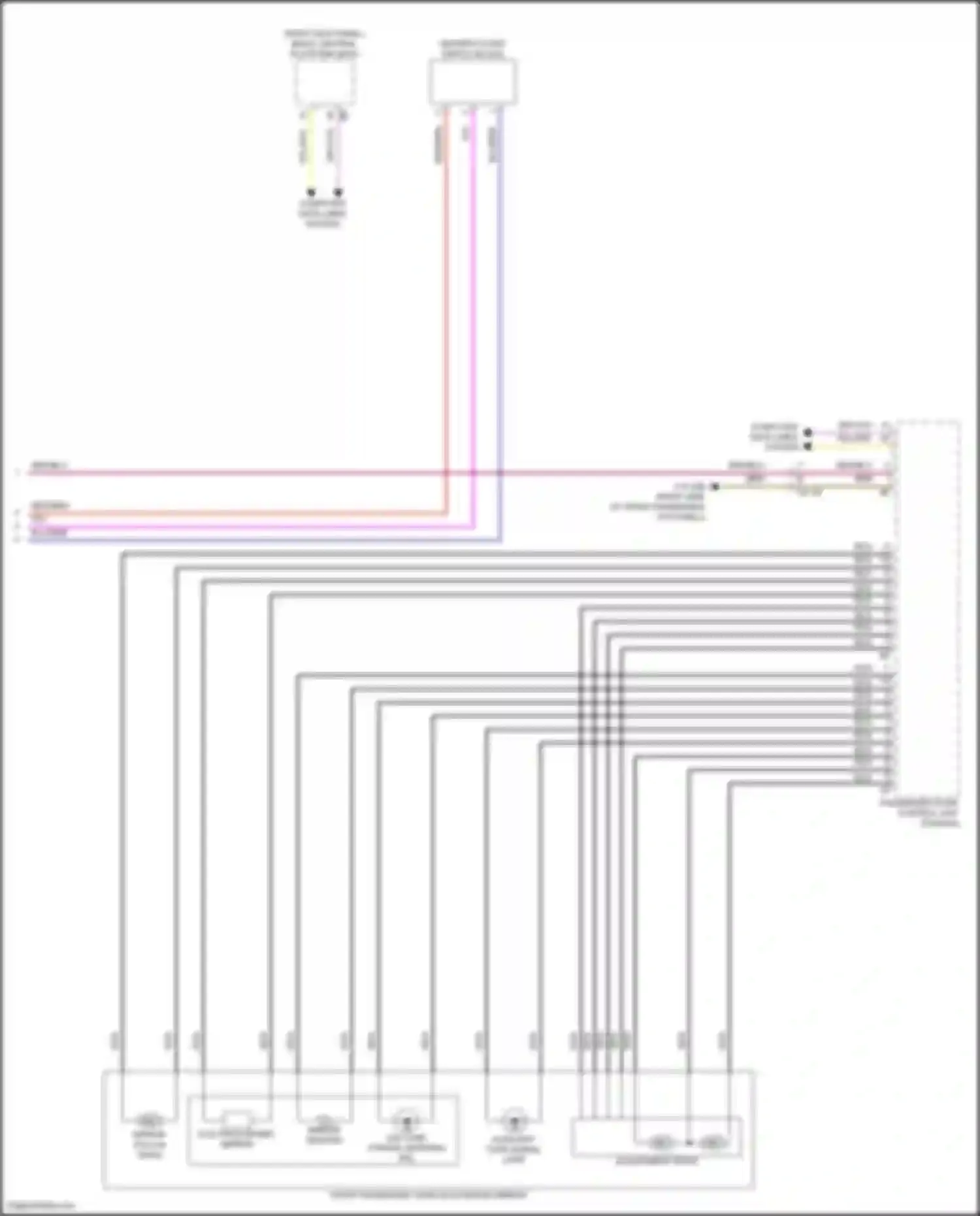7 series BMW G70 (2022-2024): Memory mirrors circuit (2 of 2)