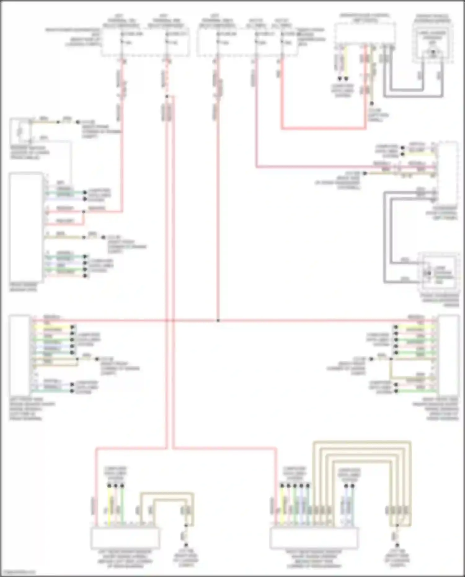 7 series BMW G70 (2022-2024): Lane departure warning circuit