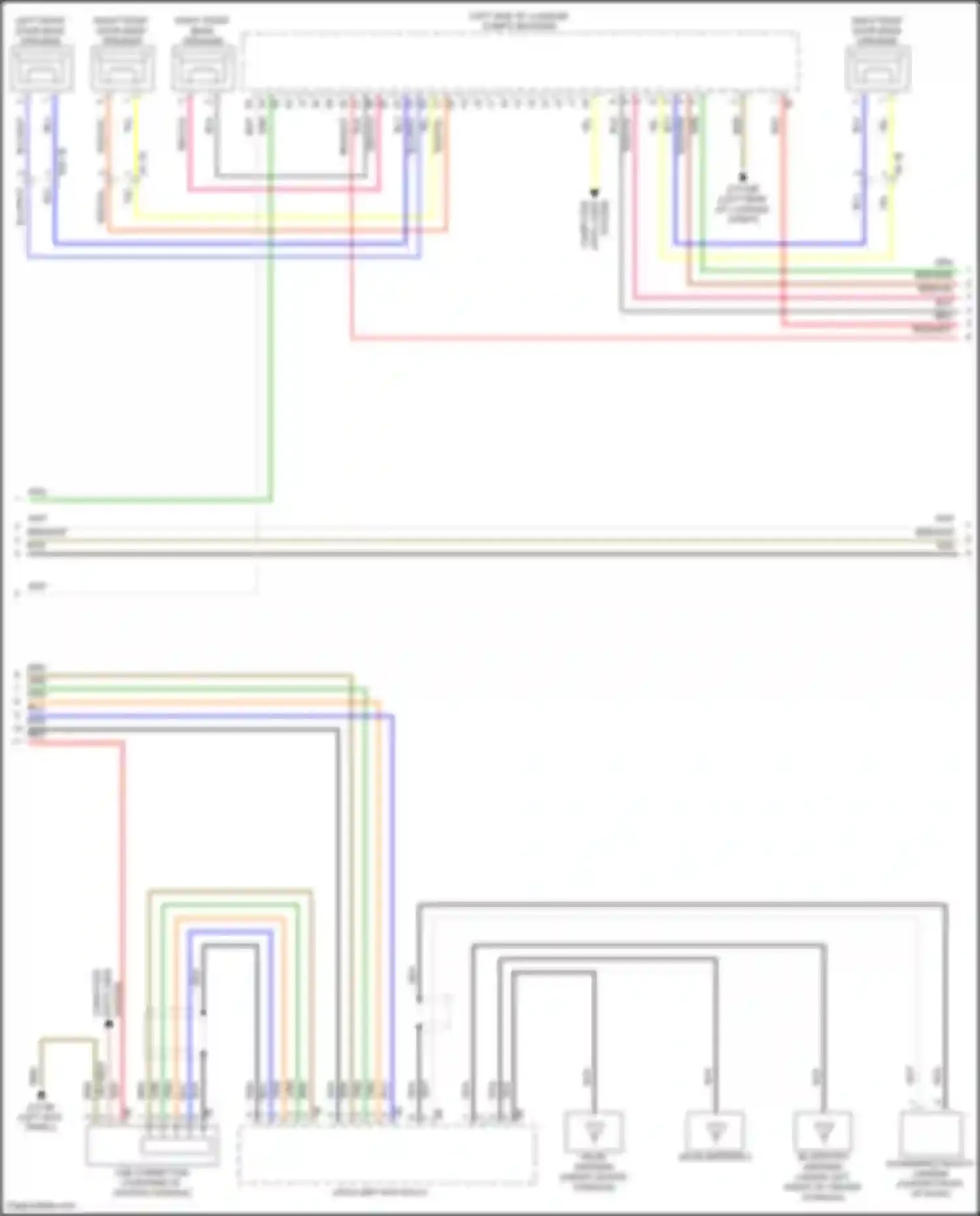 7 series BMW G70 (2022-2024): Navigation circuit, high level (5 of 8)