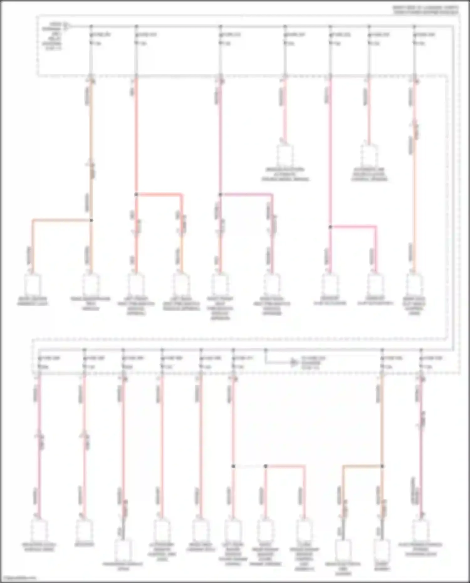 7 series BMW G70 (2022-2024): Power distribution circuit (7 of 11)