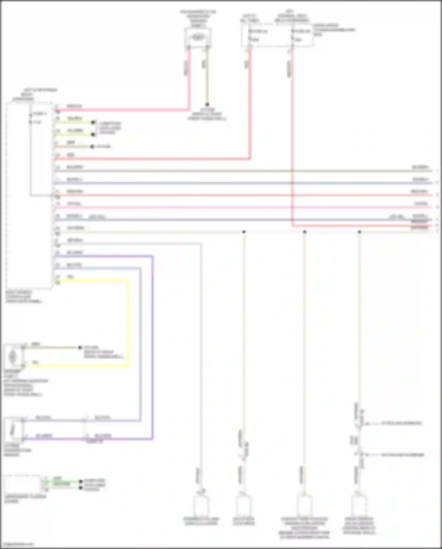7 series BMW G70 (2022-2024): Wiper/washer circuit (1 of 2)