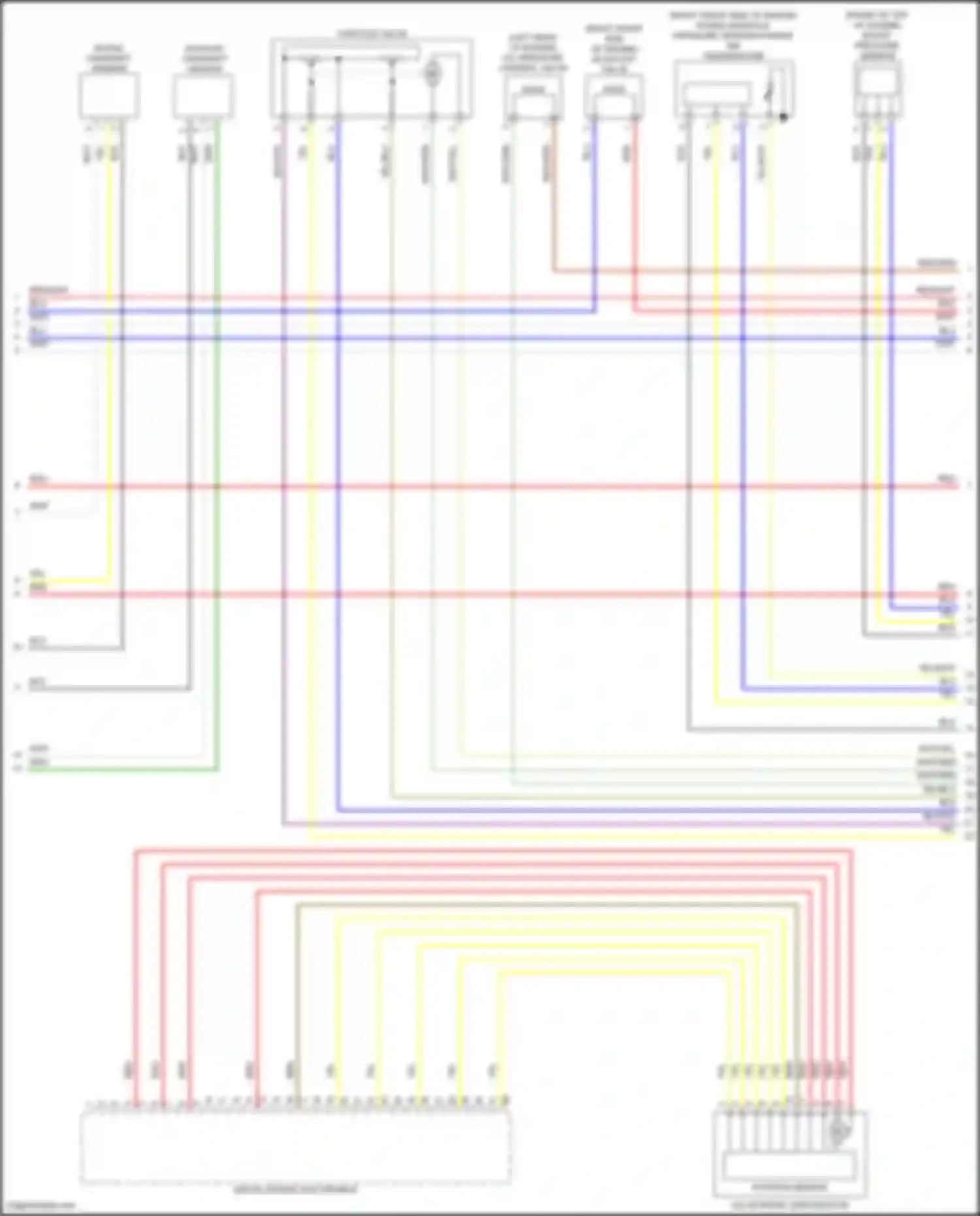 Wiring diagram boost pressure sensor for BMW 7 series G70 (2022-2024) (2 of 2)
