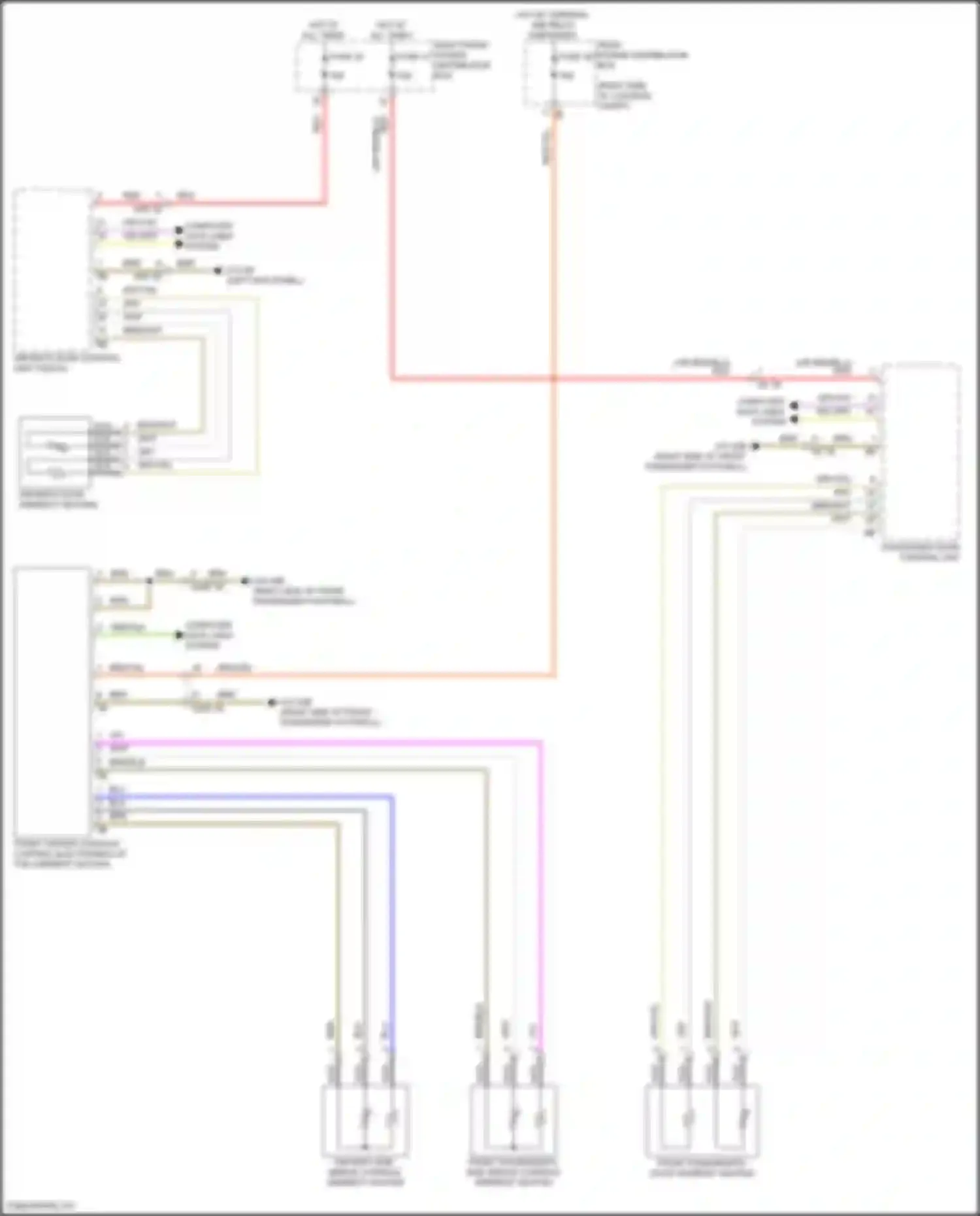 Wiring diagram brn/blk for BMW 7 series G70 (2022-2024) (3 of 40)