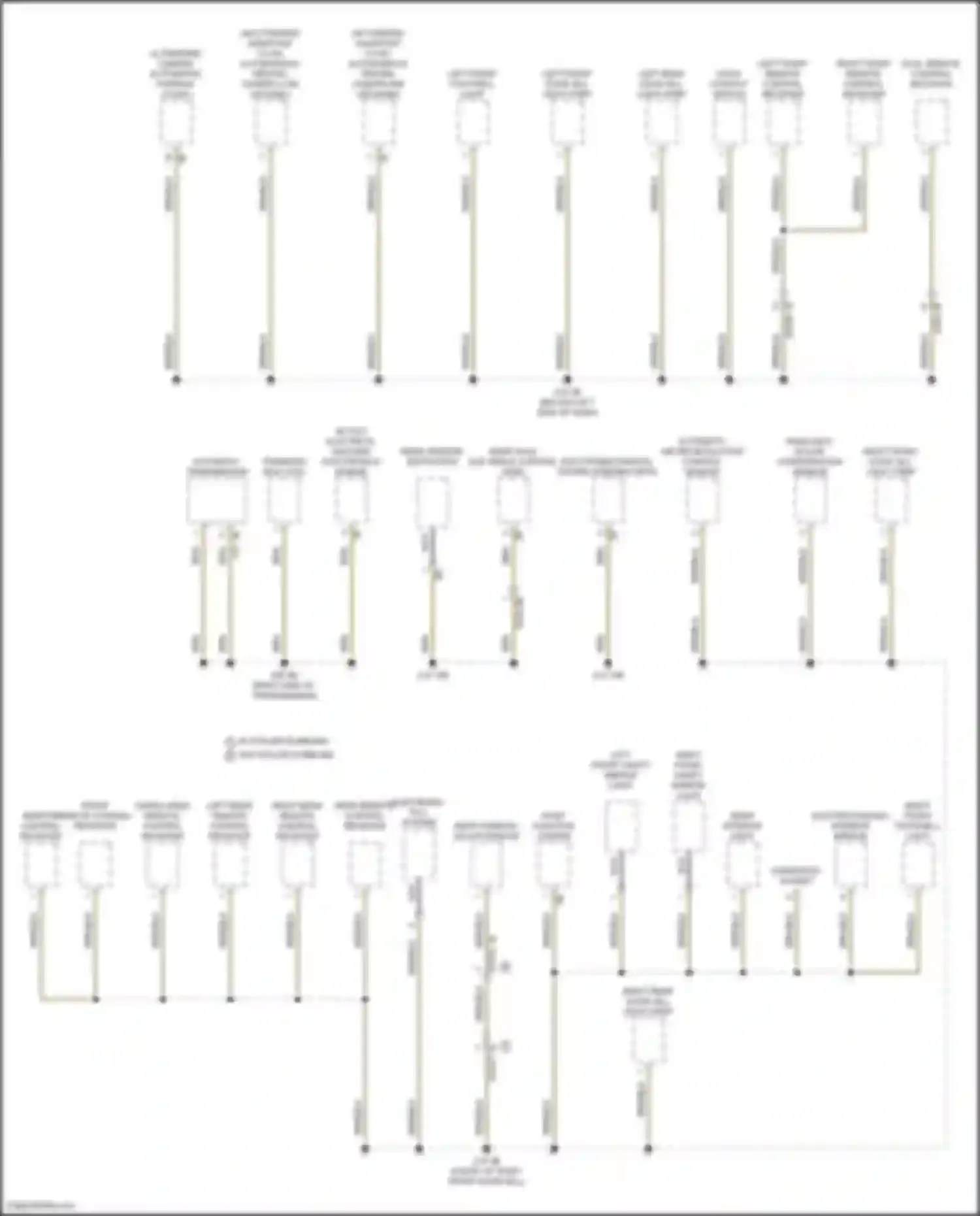 Wiring diagram electrochromic interior mirror for BMW 7 series G70 (2022-2024) (2 of 6)