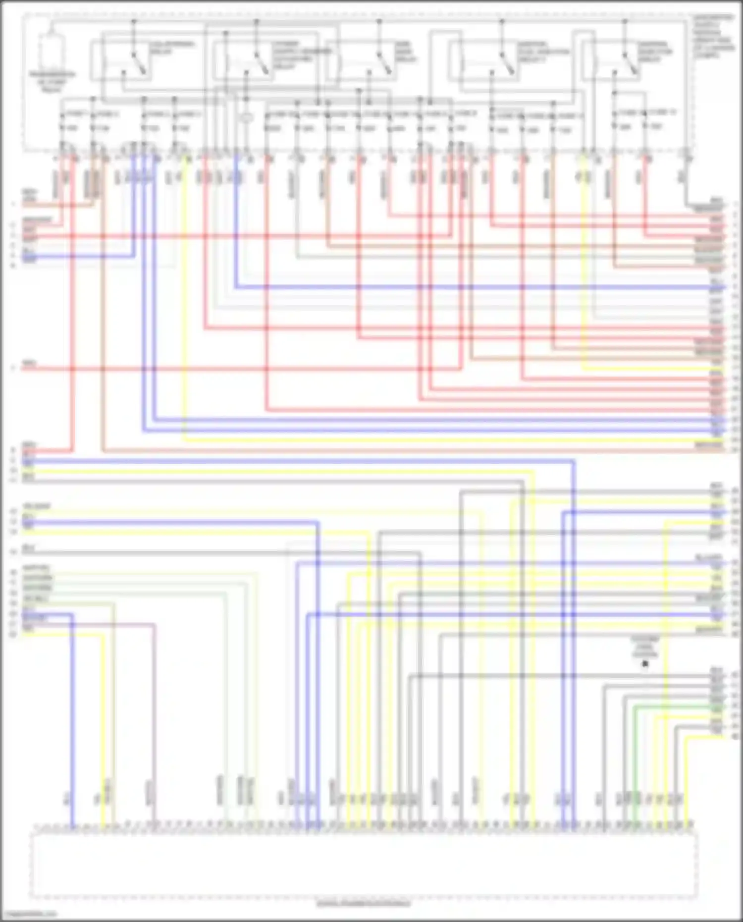 Wiring diagram fuse 5 for BMW 7 series G70 (2022-2024) (2 of 2)