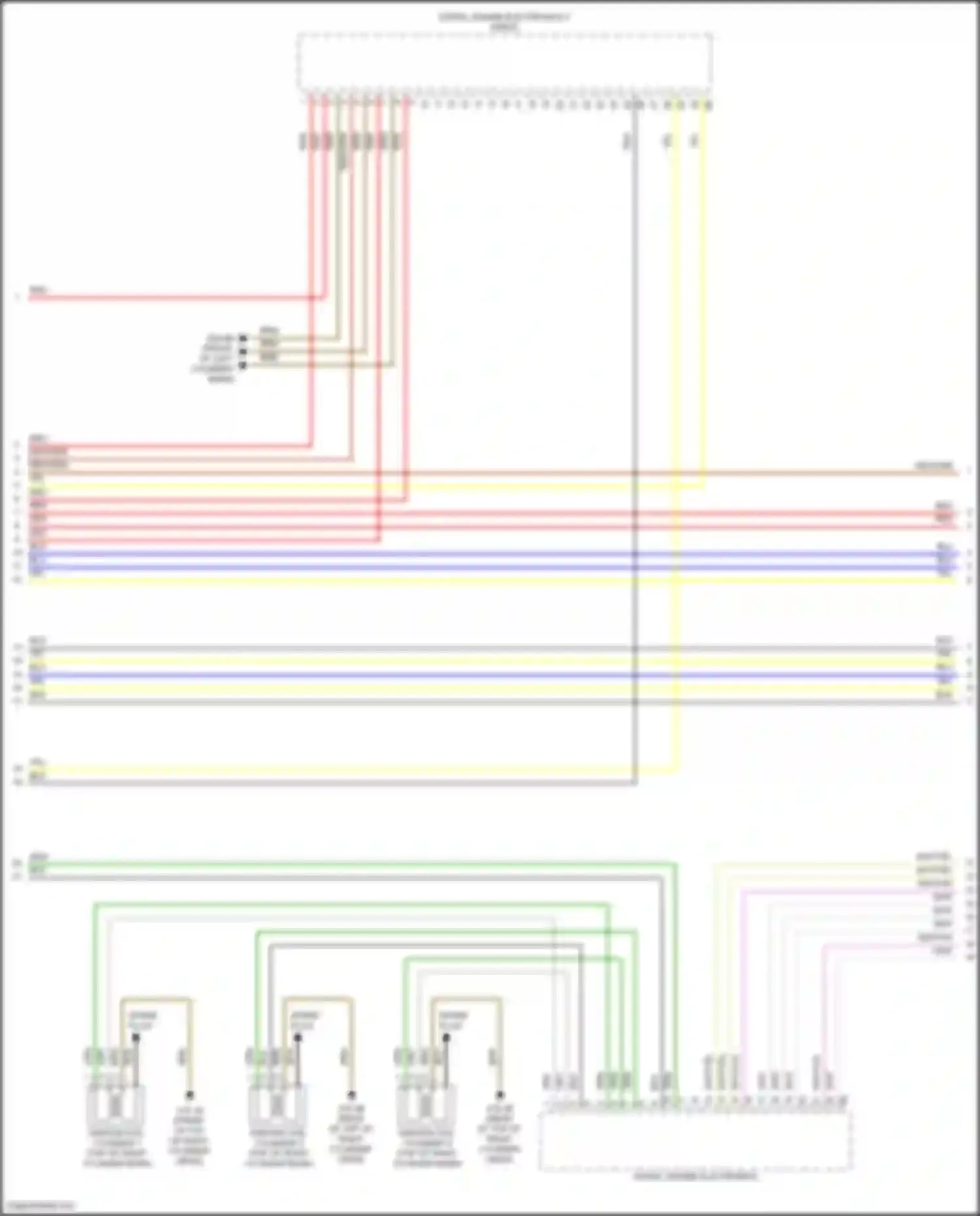 Wiring diagram ignition coil cylinder 1 for BMW 7 series G70 (2022-2024) (3 of 3)
