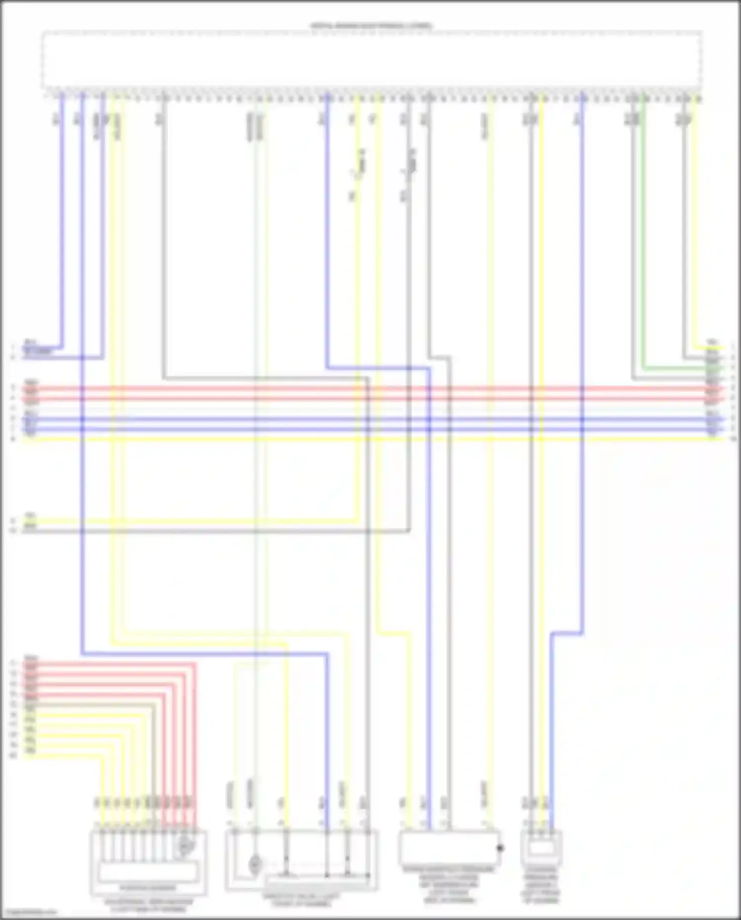 Wiring diagram intake manifold pressure sensor 2 charge air temperature for BMW 7 series G70 (2022-2024) (1 of 1)