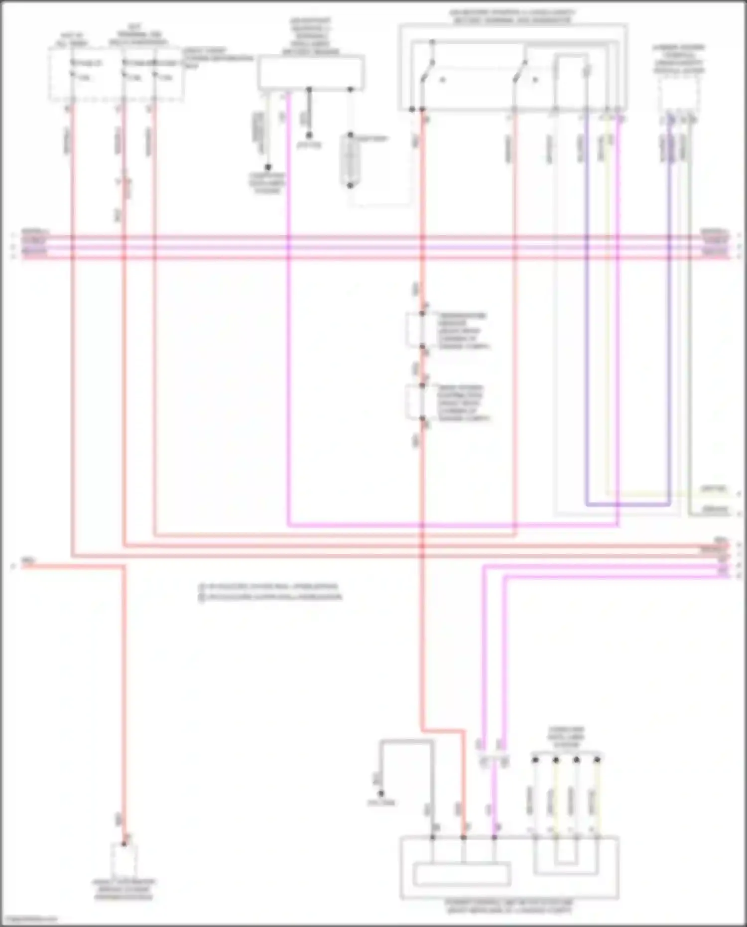 Wiring diagram intelligent battery sensor for BMW 7 series G70 (2022-2024) (6 of 6)