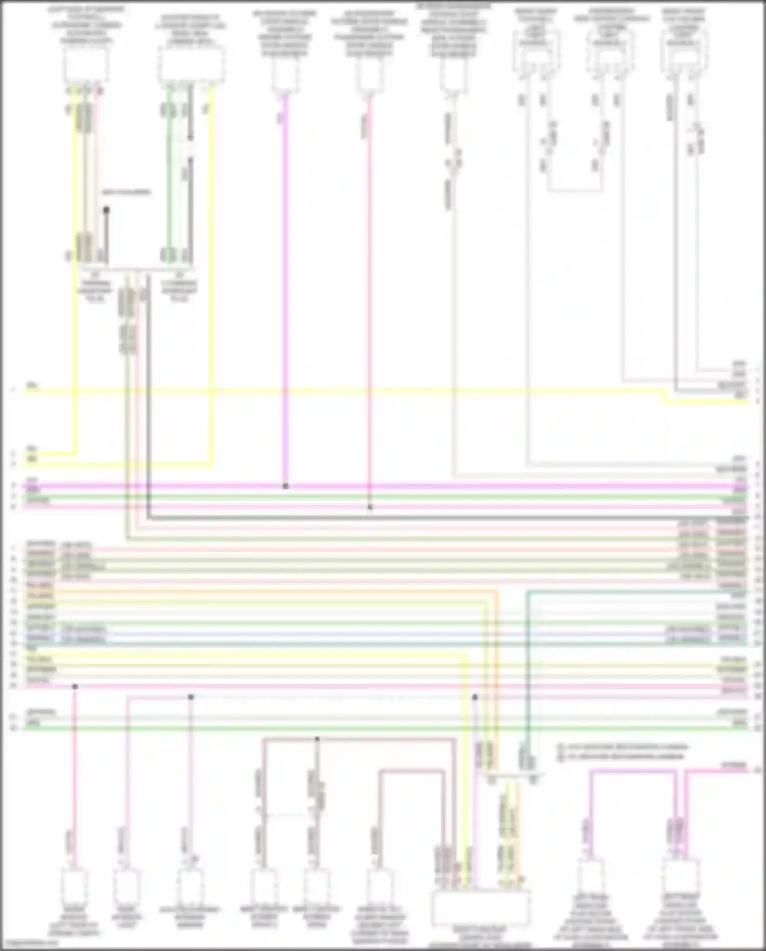 Wiring diagram light source 5 for BMW 7 series G70 (2022-2024) (2 of 3)