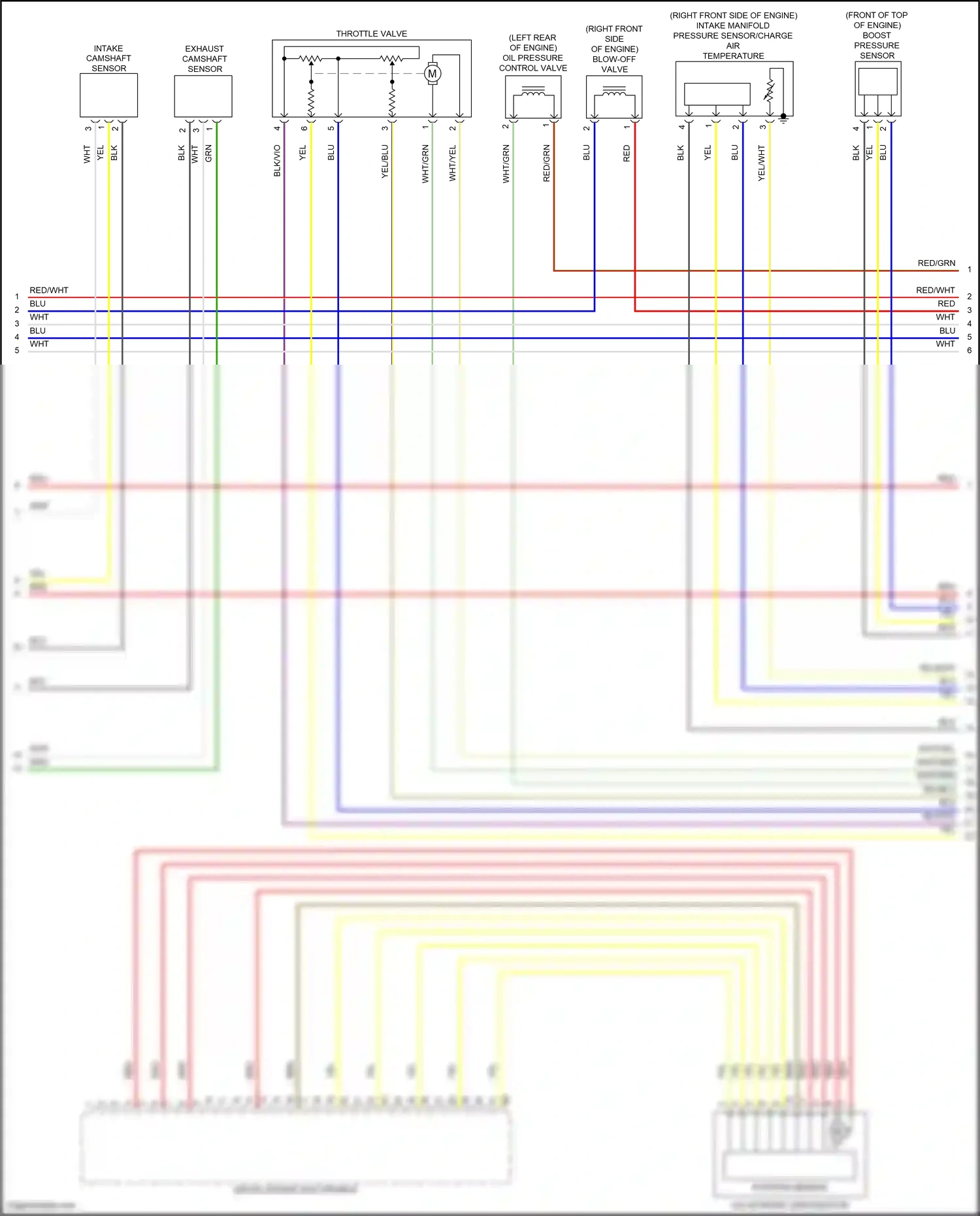 Wiring diagram position sensor for BMW 7 series G70 (2022-2024) (3 of 4)