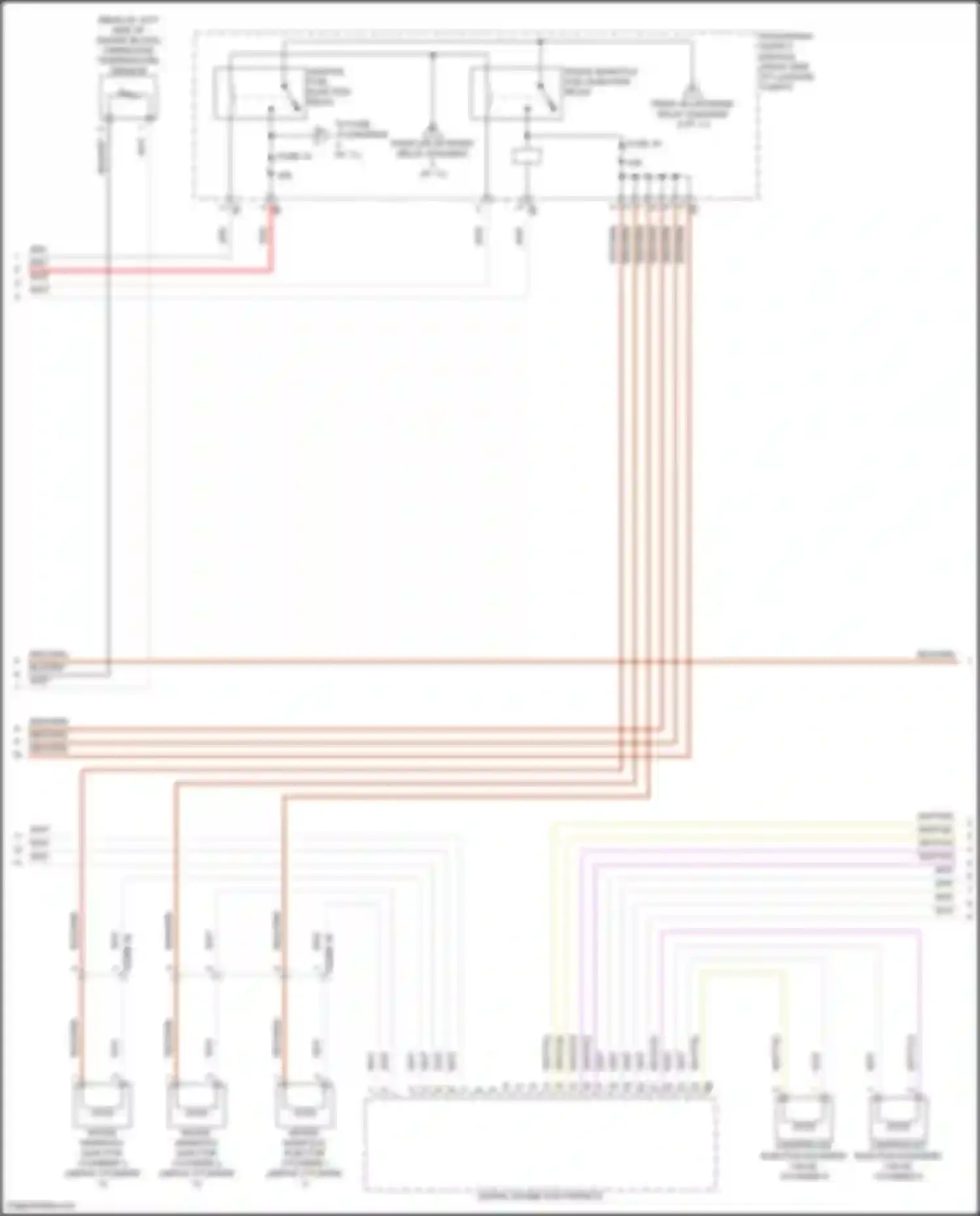 Wiring diagram red for BMW 7 series G70 (2022-2024) (89 of 112)