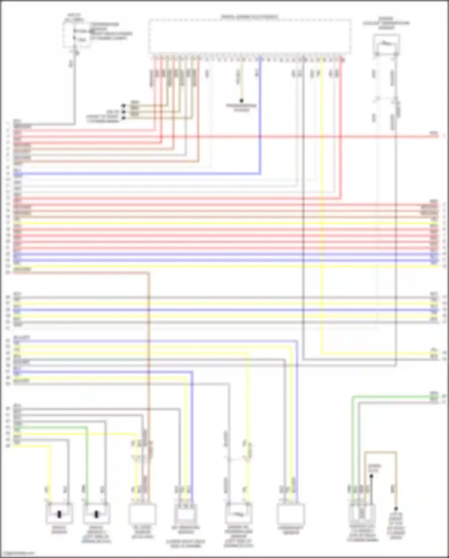 Wiring diagram red for BMW 7 series G70 (2022-2024) (112 of 112)