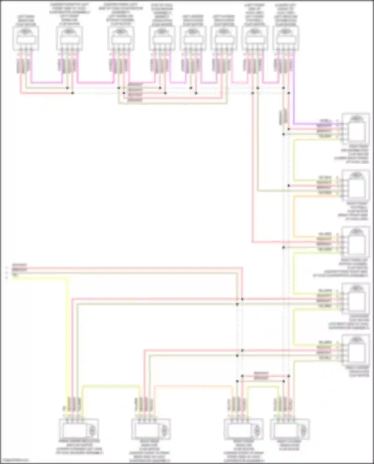 Wiring diagram vio/org for BMW 7 series G70 (2022-2024) (1 of 2)