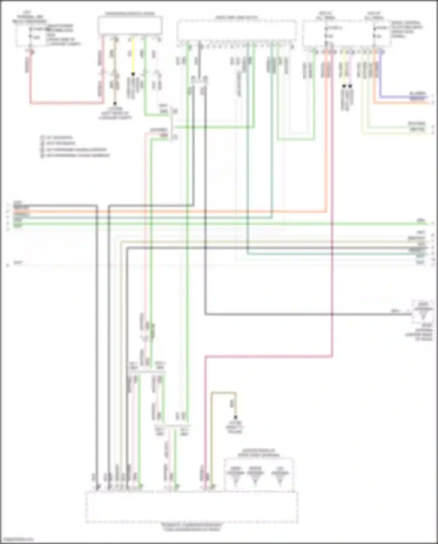 Wiring diagram yel/gry for BMW 7 series G70 (2022-2024) (5 of 57)