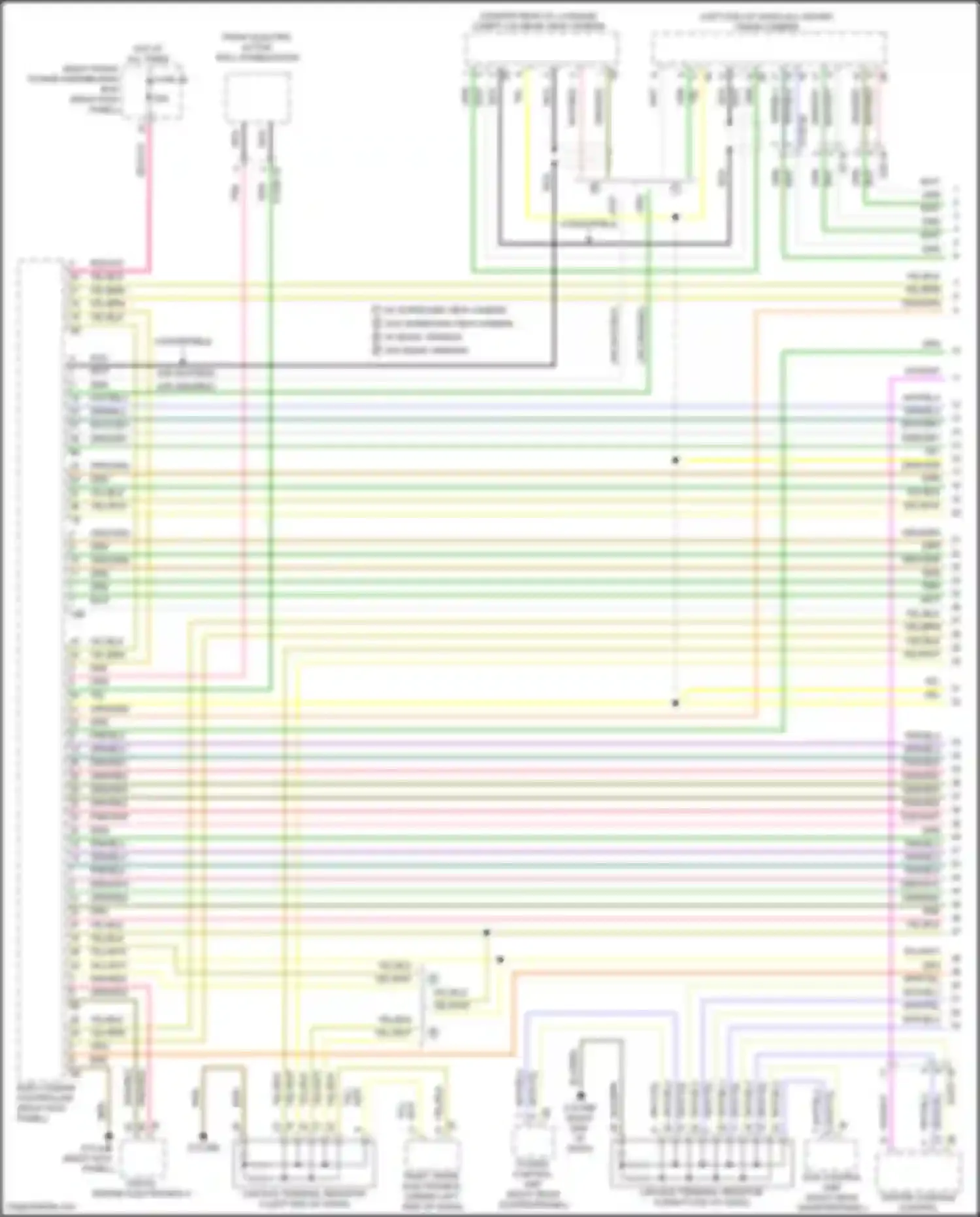 8 series Gran Coupe BMW G16 facelift (2022-2024): High/low bus circuit (1 of 8)