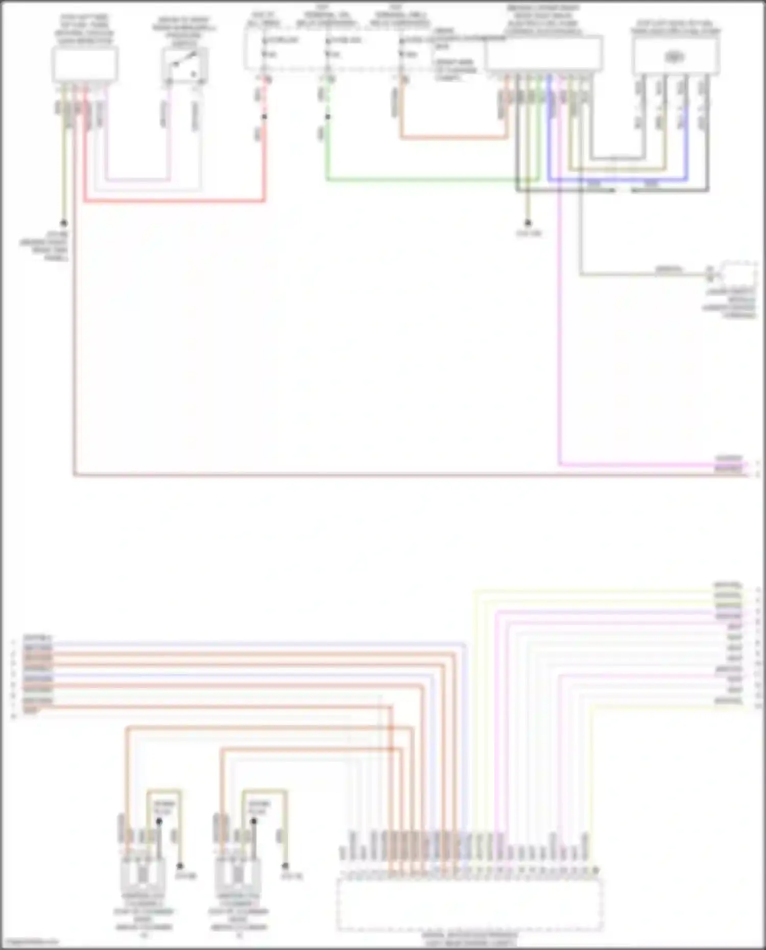 8 series Gran Coupe BMW G16 facelift (2022-2024): Wiring diagram engine performance 3.0l turbo (5 of 6)
