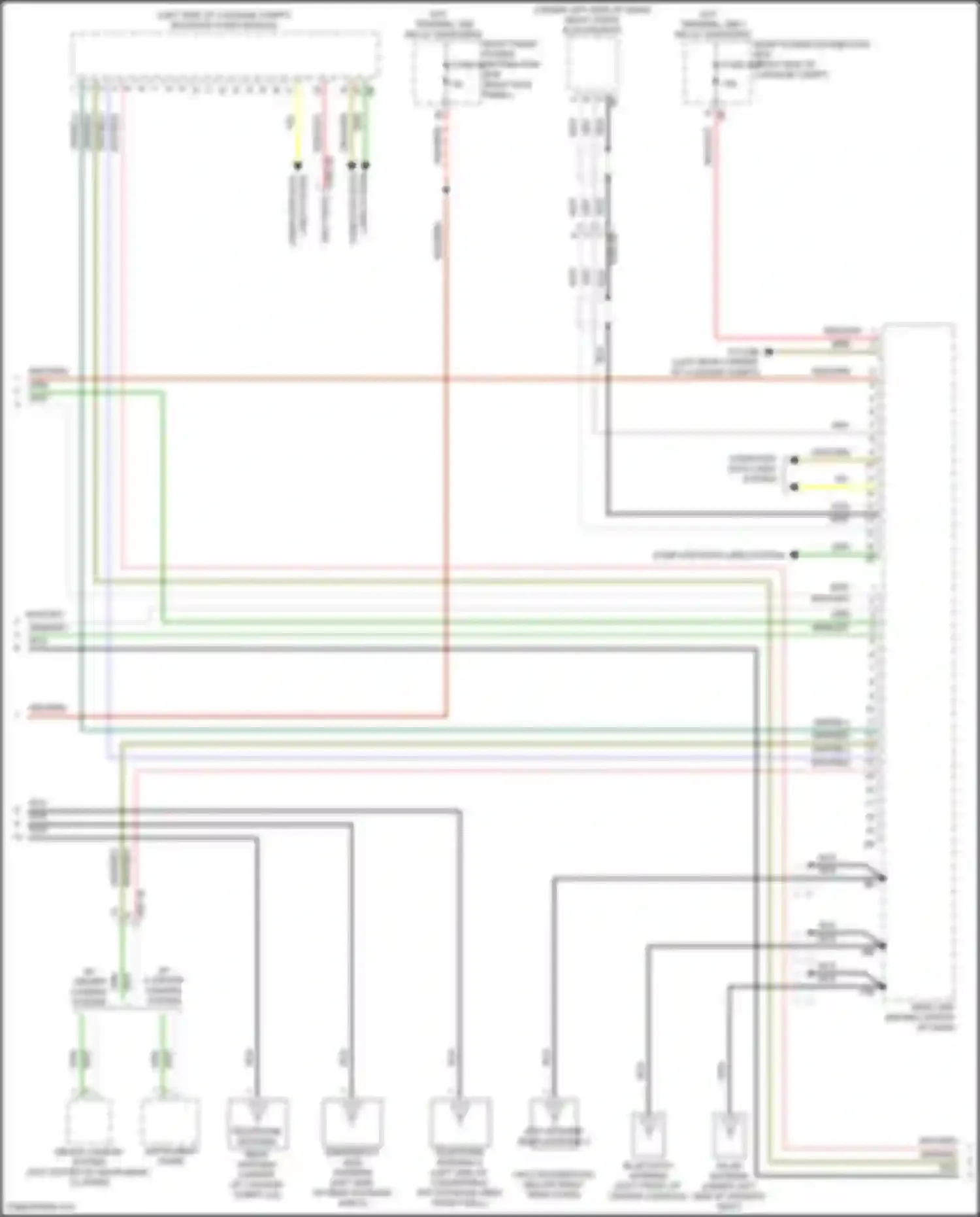 8 series Gran Coupe BMW G16 facelift (2022-2024): Navigation circuit, base (4 of 5)