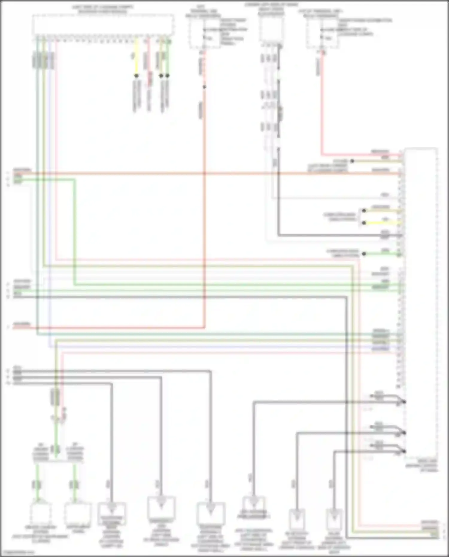 8 series Gran Coupe BMW G16 facelift (2022-2024): Navigation circuit, high level (4 of 6)