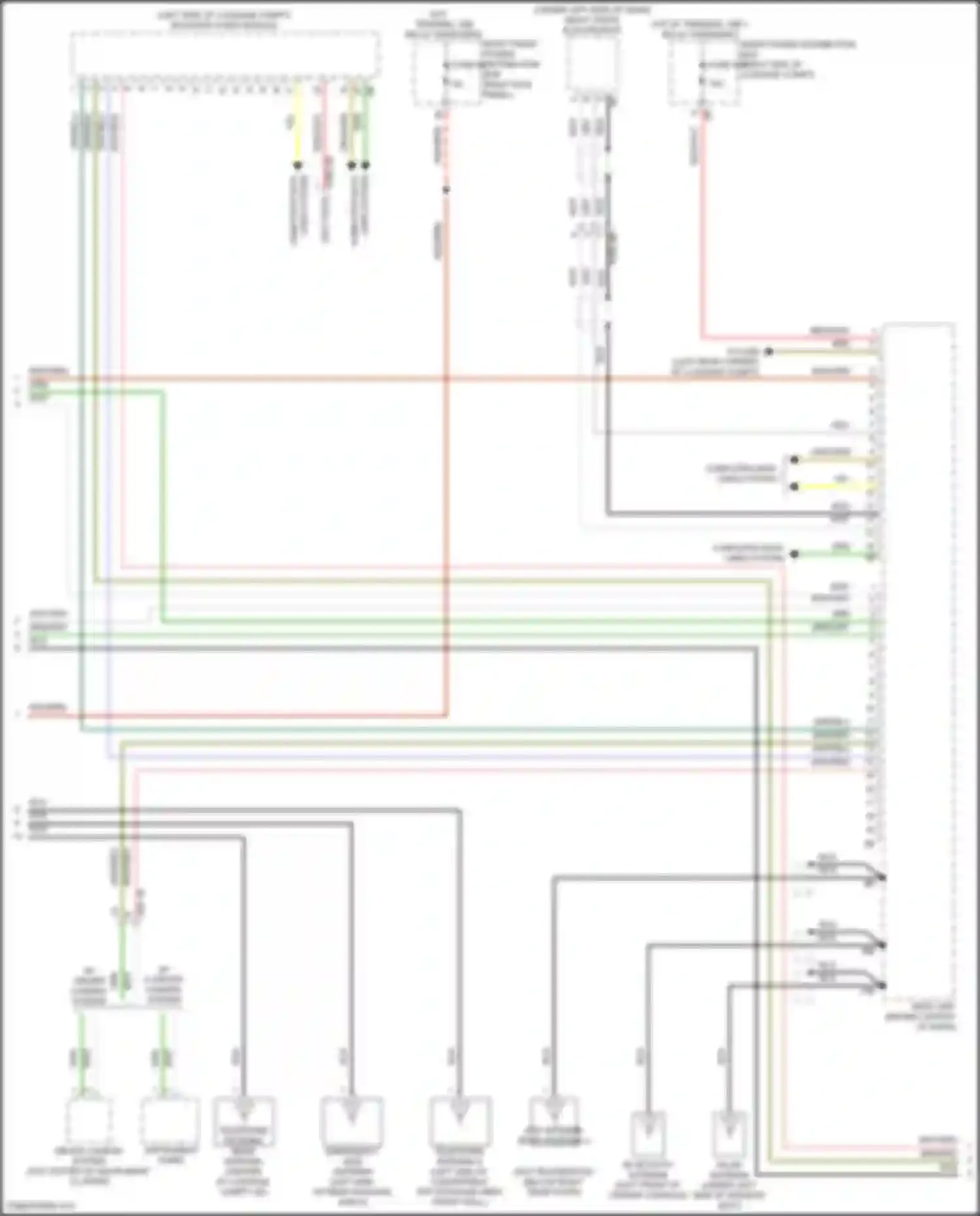 8 series Gran Coupe BMW G16 facelift (2022-2024): Radio circuit, mid level (4 of 5)