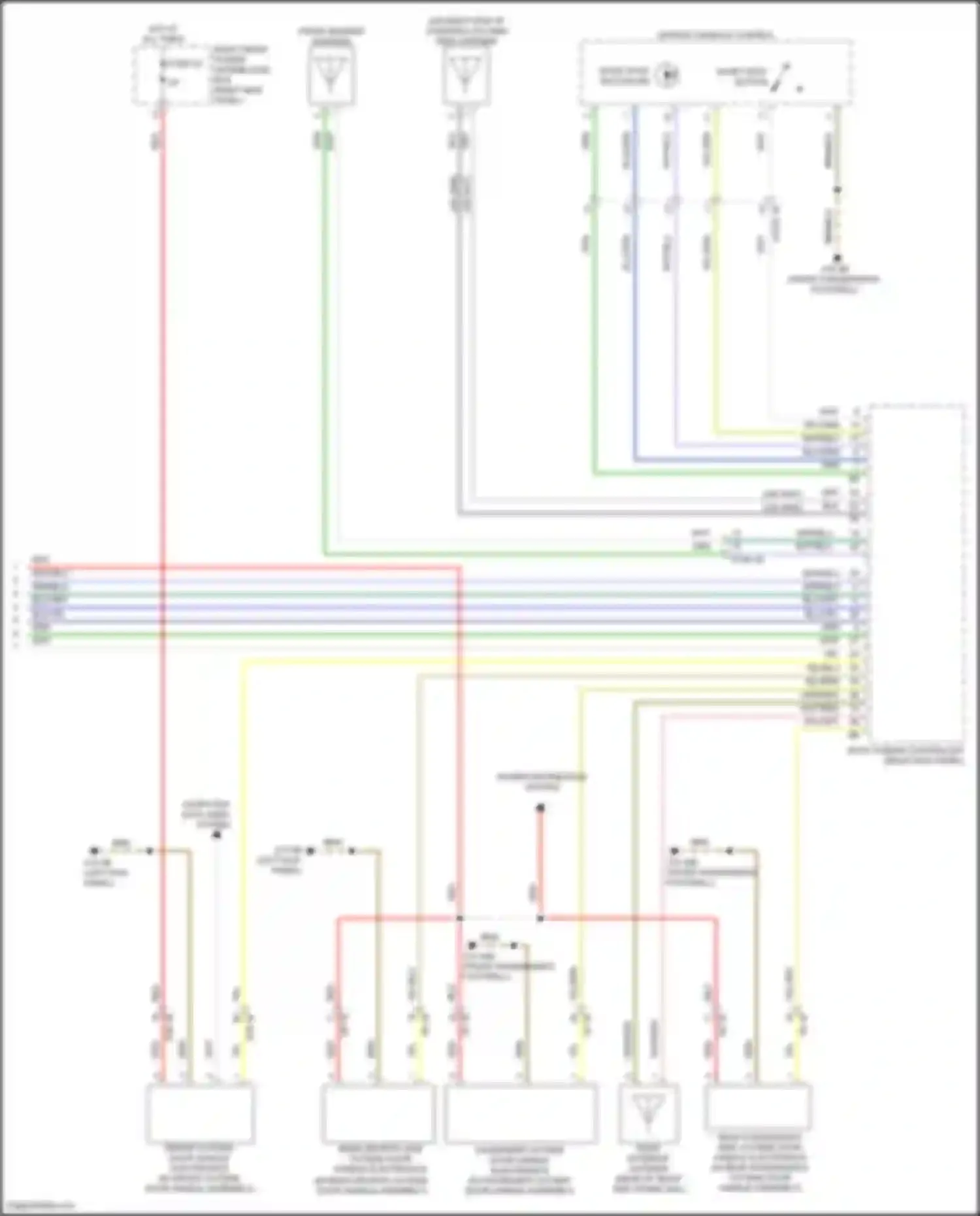 Wiring diagram computer data lines system for BMW 8 series Gran Coupe G16 facelift (2022-2024) (31 of 83)