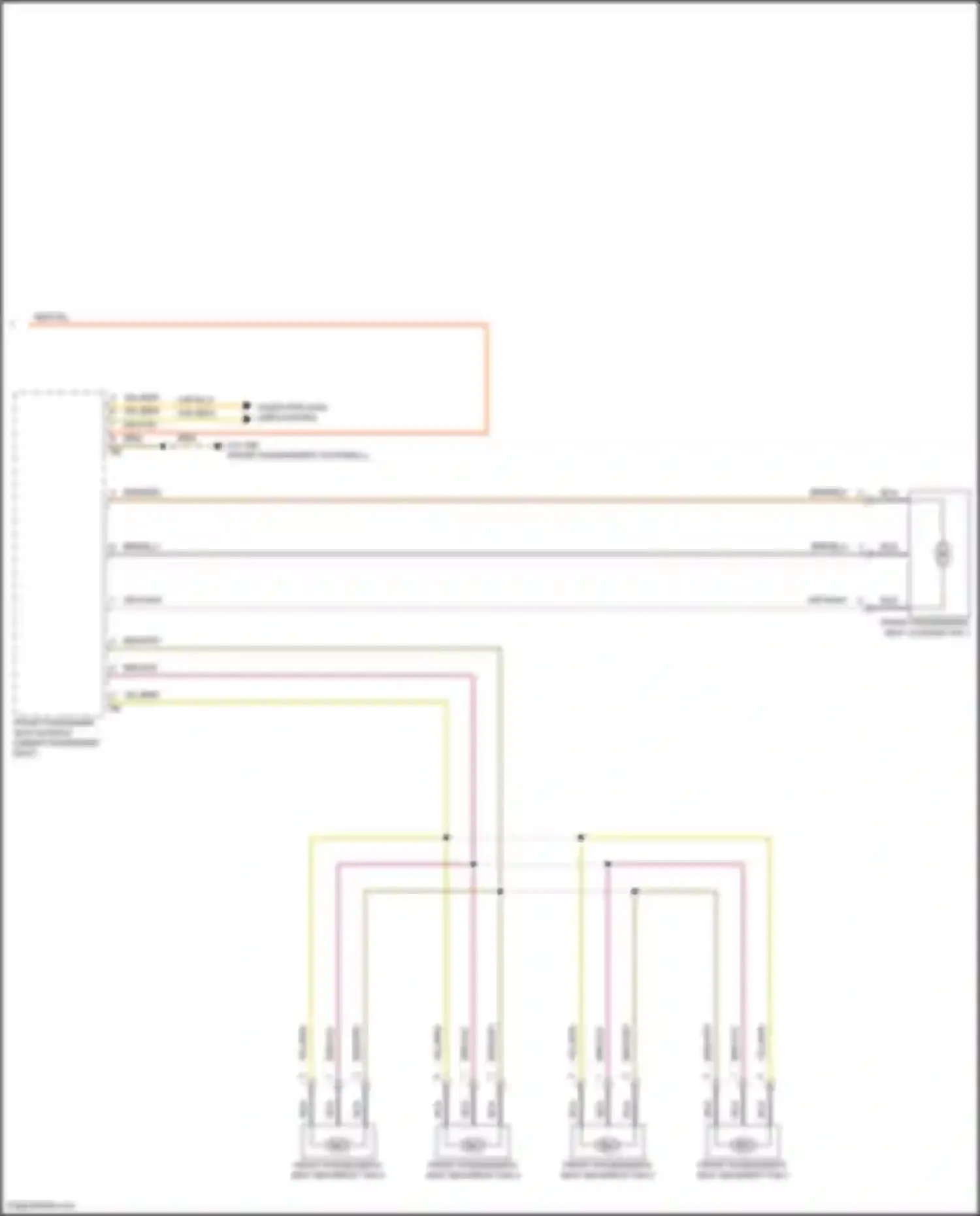 Wiring diagram computer data lines system for BMW 8 series Gran Coupe G16 facelift (2022-2024) (54 of 83)