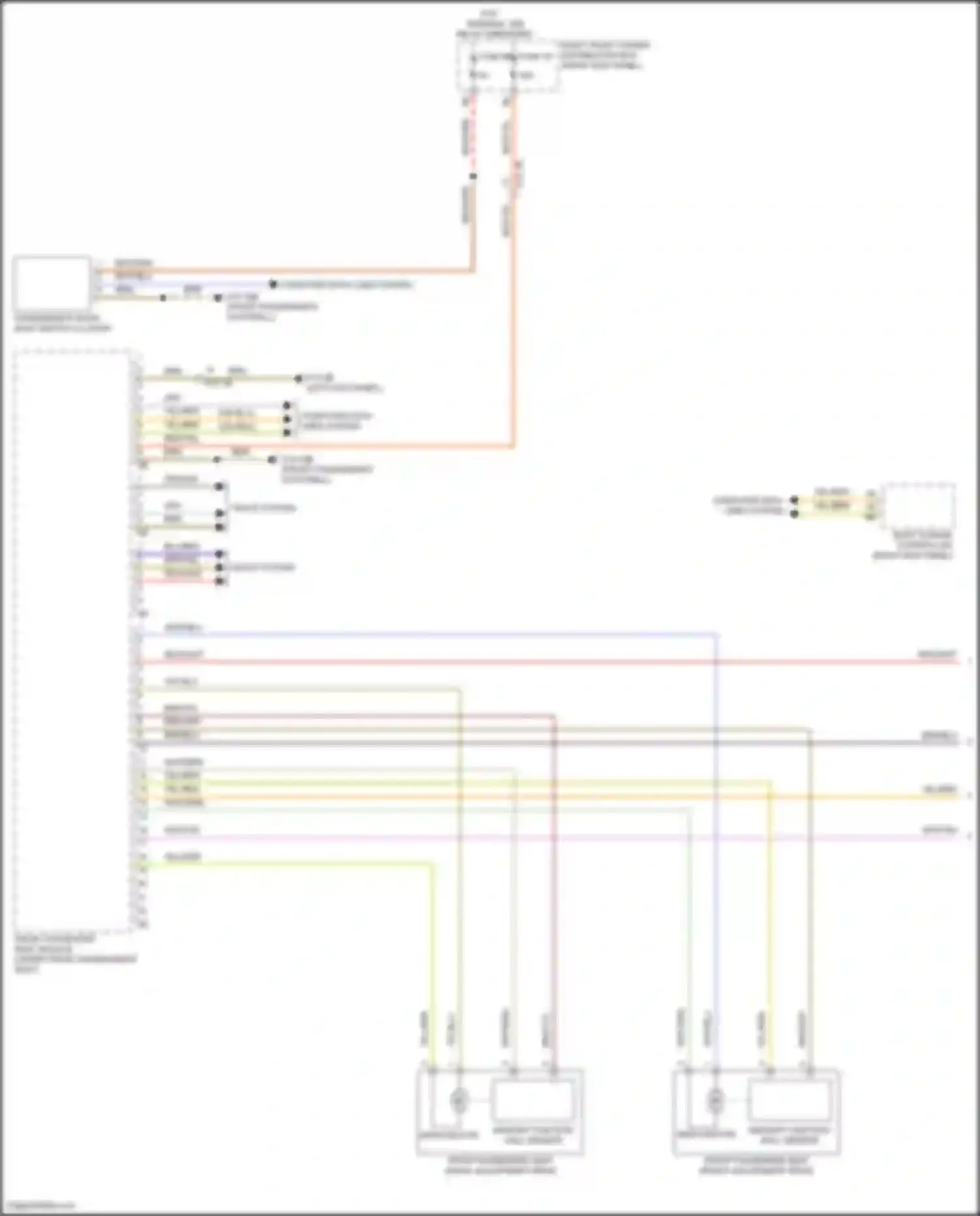 Wiring diagram computer data lines system for BMW 8 series Gran Coupe G16 facelift (2022-2024) (39 of 83)