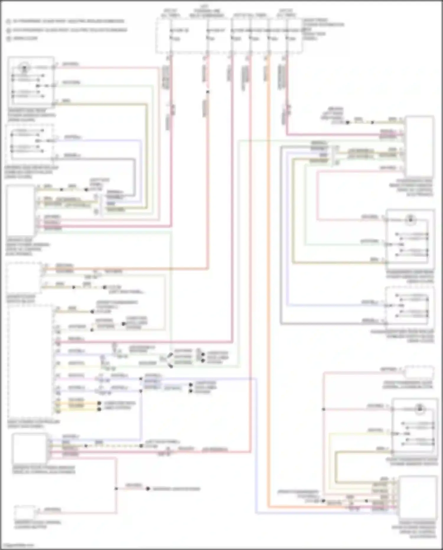 Wiring diagram computer data lines system for BMW 8 series Gran Coupe G16 facelift (2022-2024) (30 of 83)
