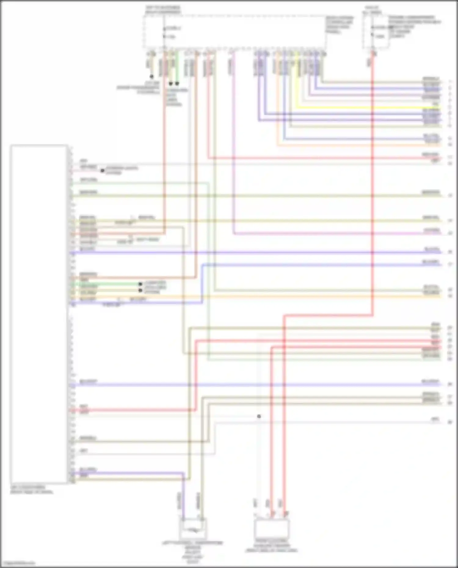 Wiring diagram computer data lines system for BMW 8 series Gran Coupe G16 facelift (2022-2024) (41 of 83)