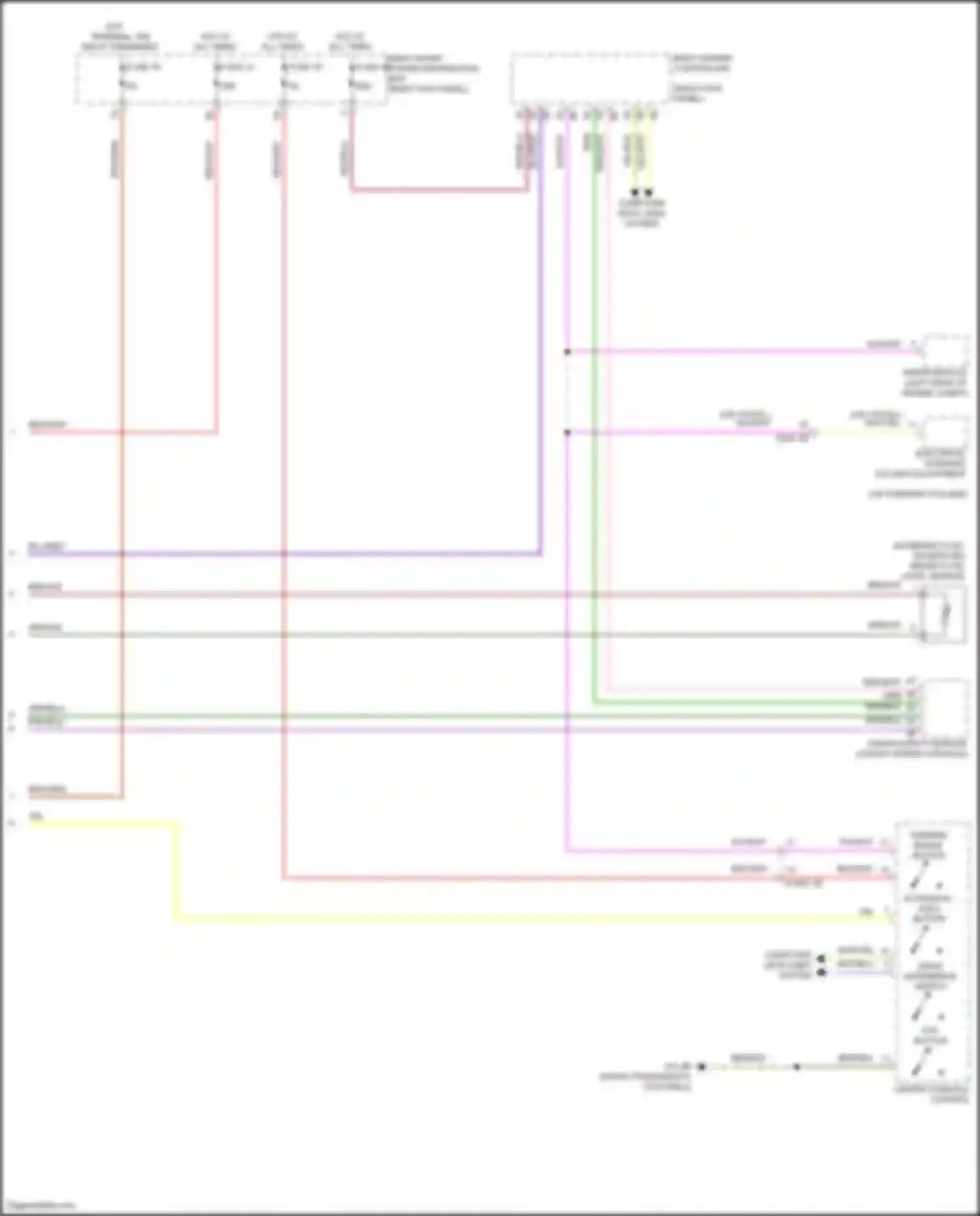 Wiring diagram computer data lines system for BMW 8 series Gran Coupe G16 facelift (2022-2024) (62 of 83)