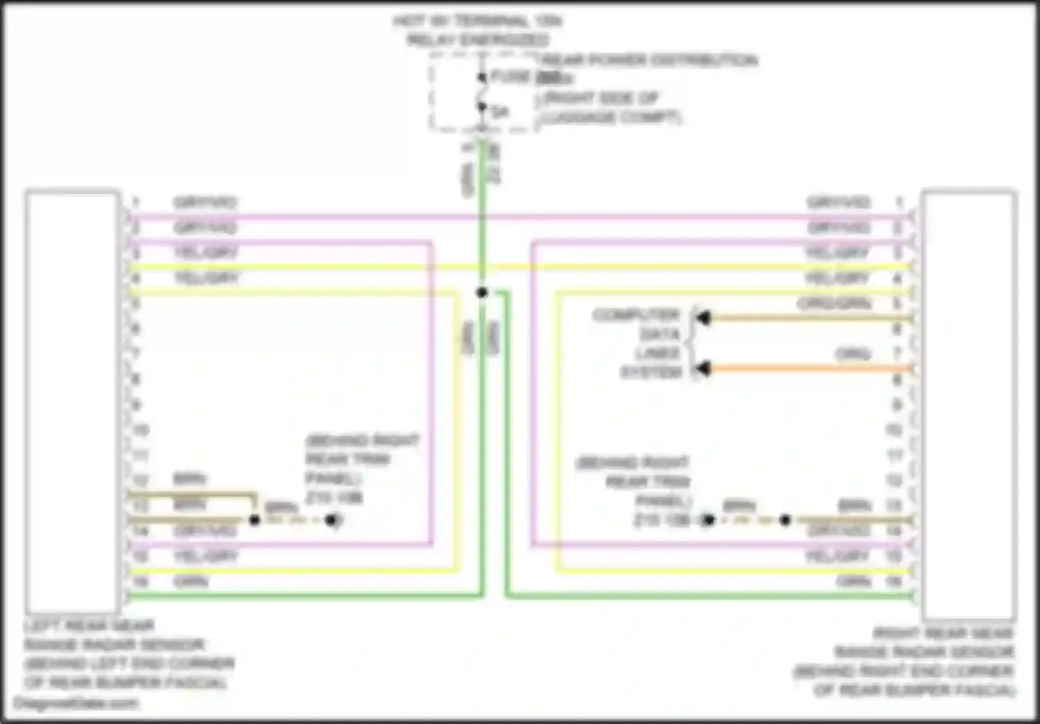 Wiring diagram computer data lines system for BMW 8 series Gran Coupe G16 facelift (2022-2024) (1 of 83)