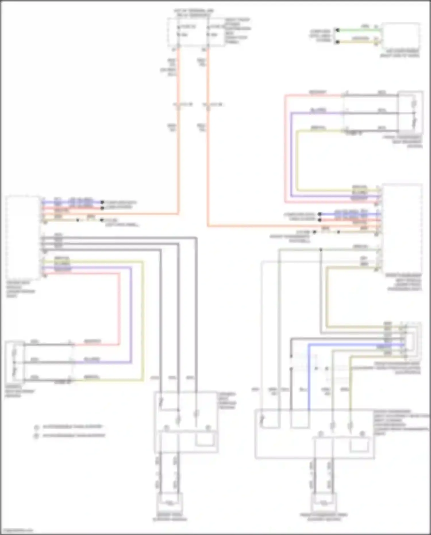 Wiring diagram computer data lines system for BMW 8 series Gran Coupe G16 facelift (2022-2024) (52 of 83)