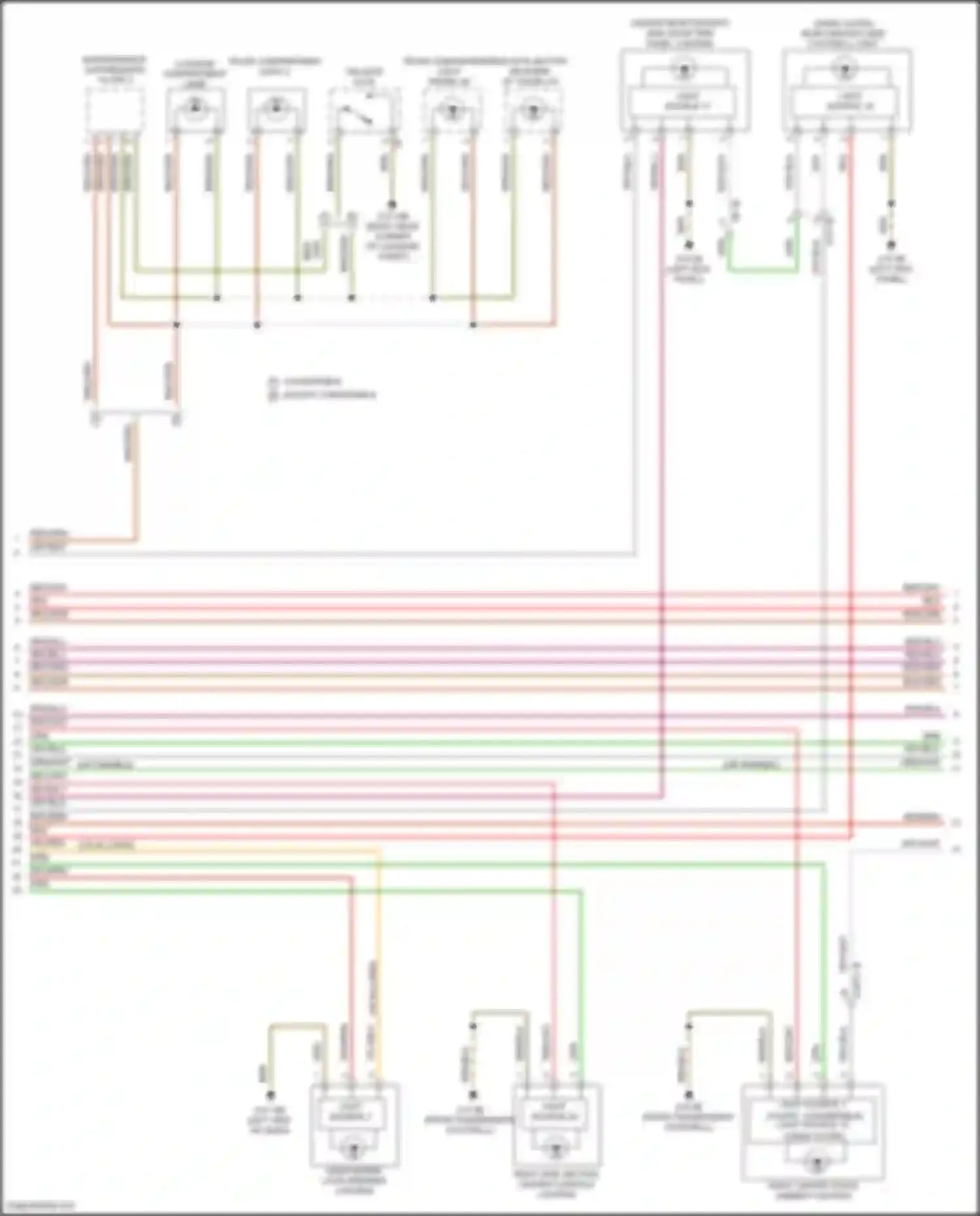 Wiring diagram interference suppression filter 2 for BMW 8 series Gran Coupe G16 facelift (2022-2024) (2 of 6)