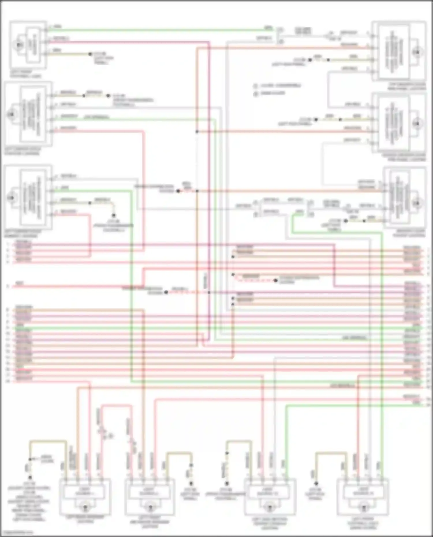 Wiring diagram light source 12 for BMW 8 series Gran Coupe G16 facelift (2022-2024) (1 of 1)