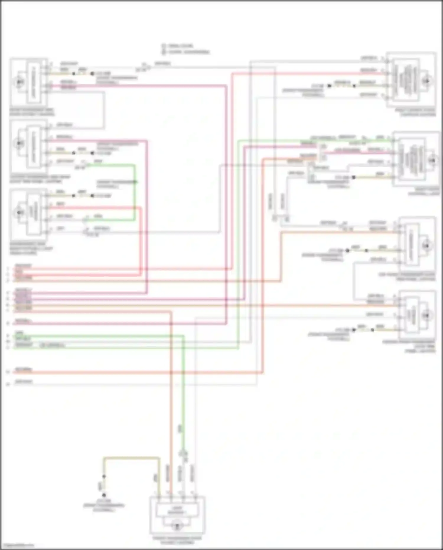 Wiring diagram light source 7 for BMW 8 series Gran Coupe G16 facelift (2022-2024) (2 of 2)