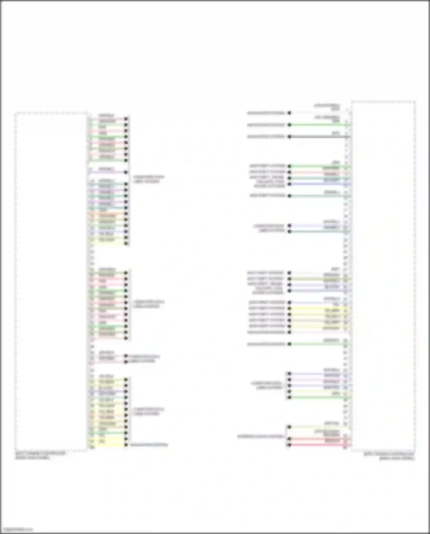 Wiring diagram navigation system for BMW 8 series Gran Coupe G16 facelift (2022-2024) (1 of 2)
