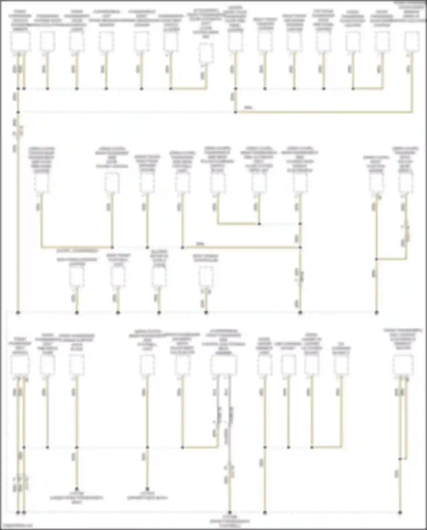 Wiring diagram right front mid- range speaker lighting for BMW 8 series Gran Coupe G16 facelift (2022-2024) (2 of 3)