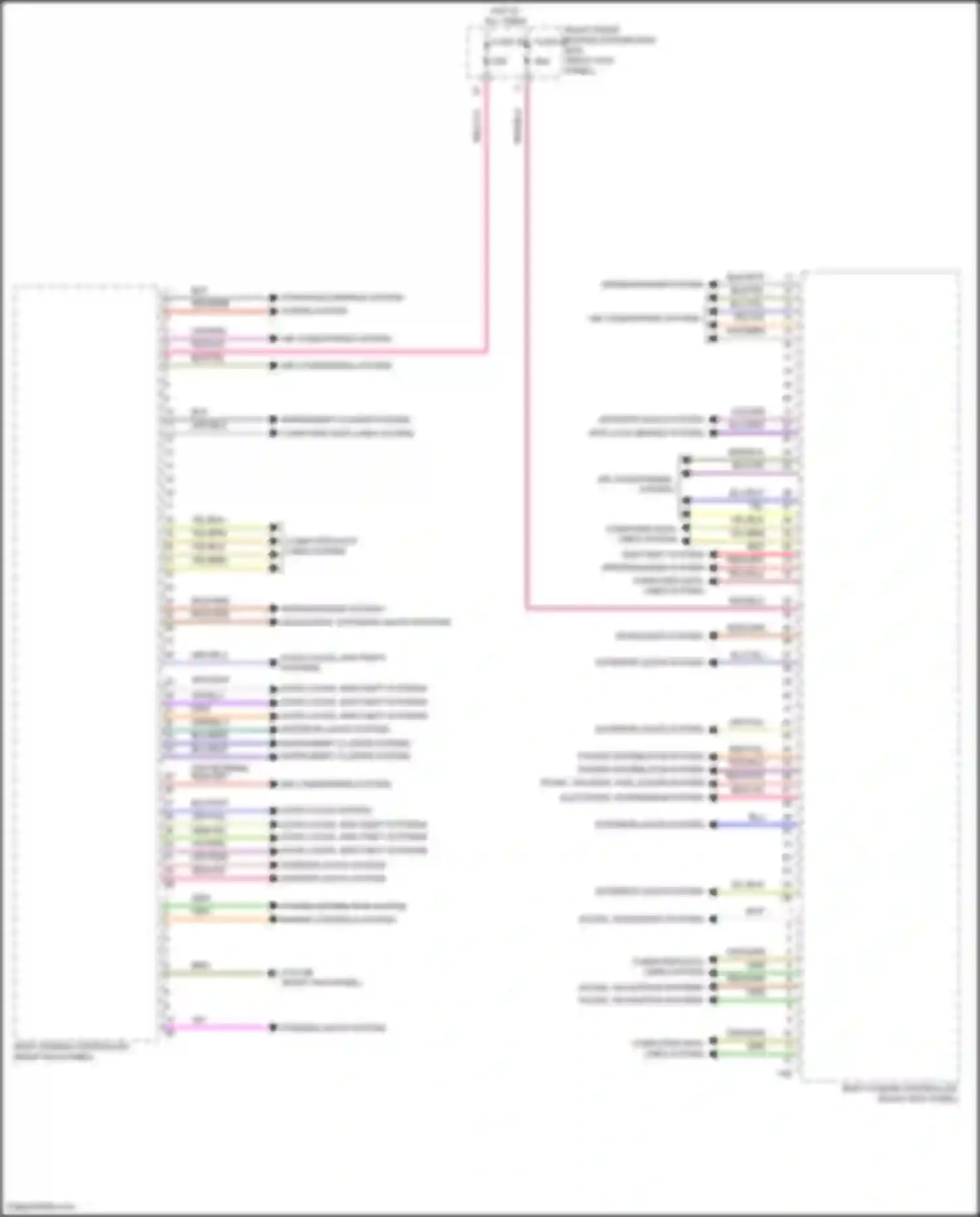 Wiring diagram sound, navigation systems for BMW 8 series Gran Coupe G16 facelift (2022-2024) (1 of 1)