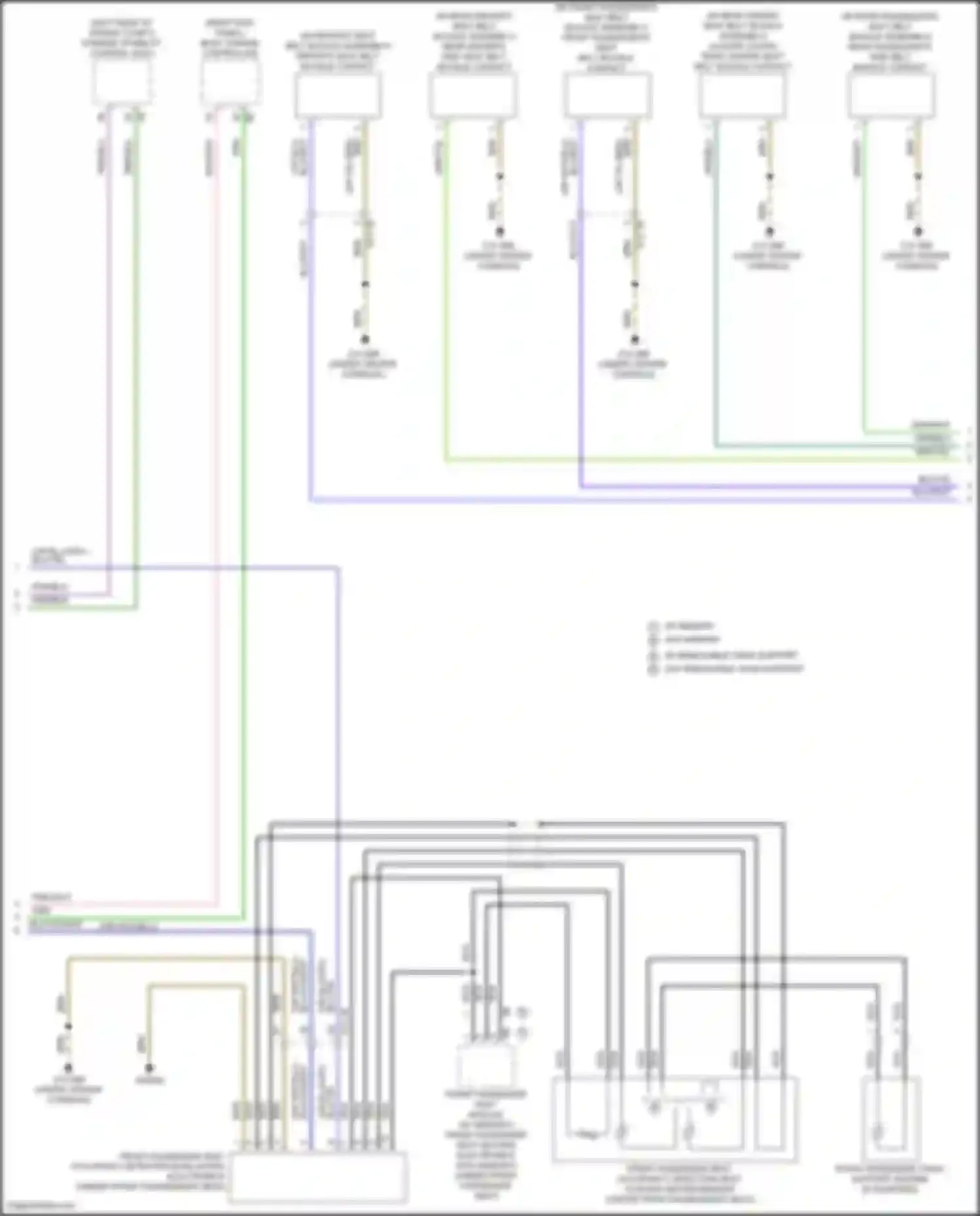 Wiring diagram w/o memory for BMW 8 series Gran Coupe G16 facelift (2022-2024) (1 of 1)