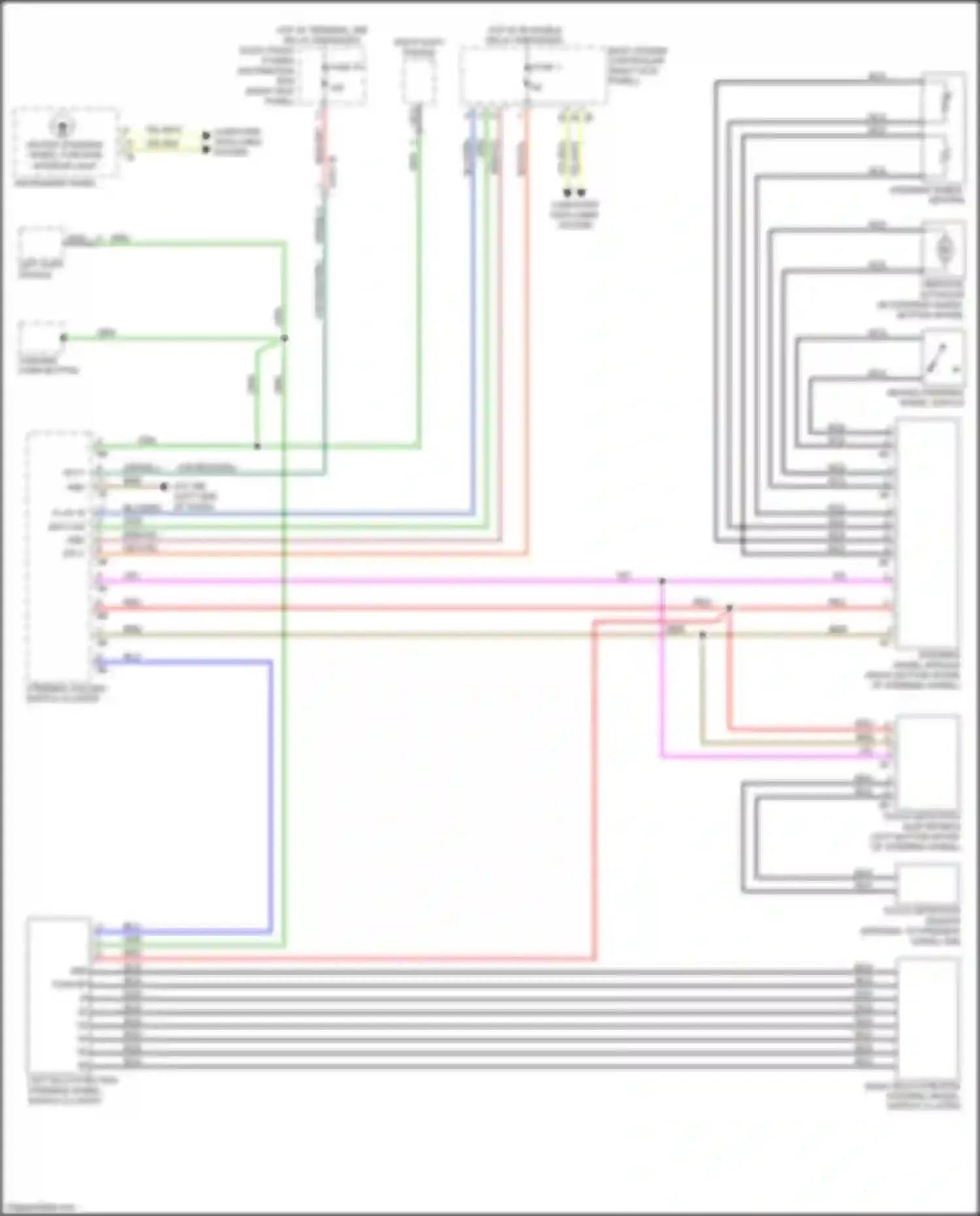 Wiring diagram computer data lines system for BMW 8 series Gran Coupe G16 (2018-2022) (20 of 82)