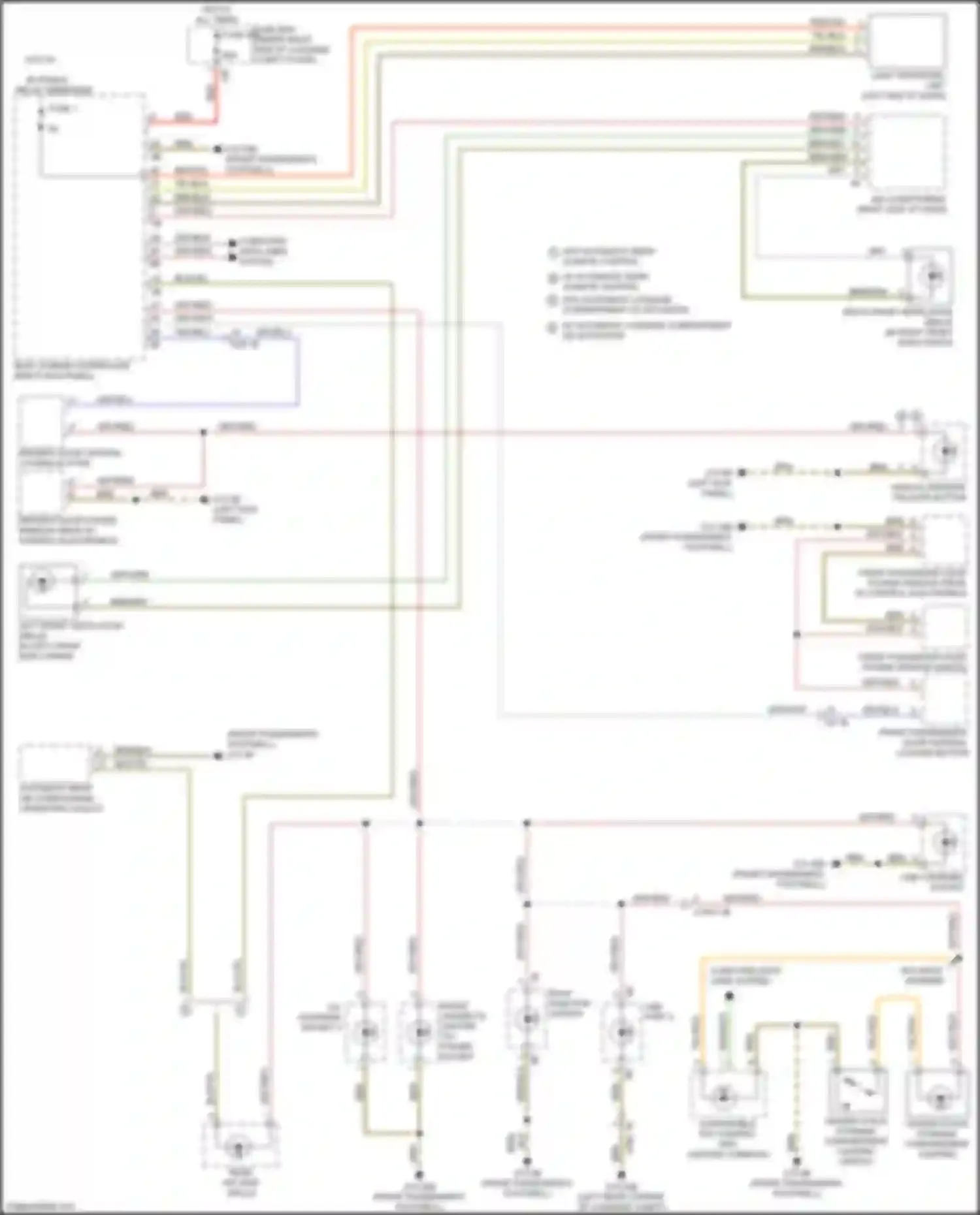 Wiring diagram computer data lines system for BMW 8 series Gran Coupe G16 (2018-2022) (80 of 82)
