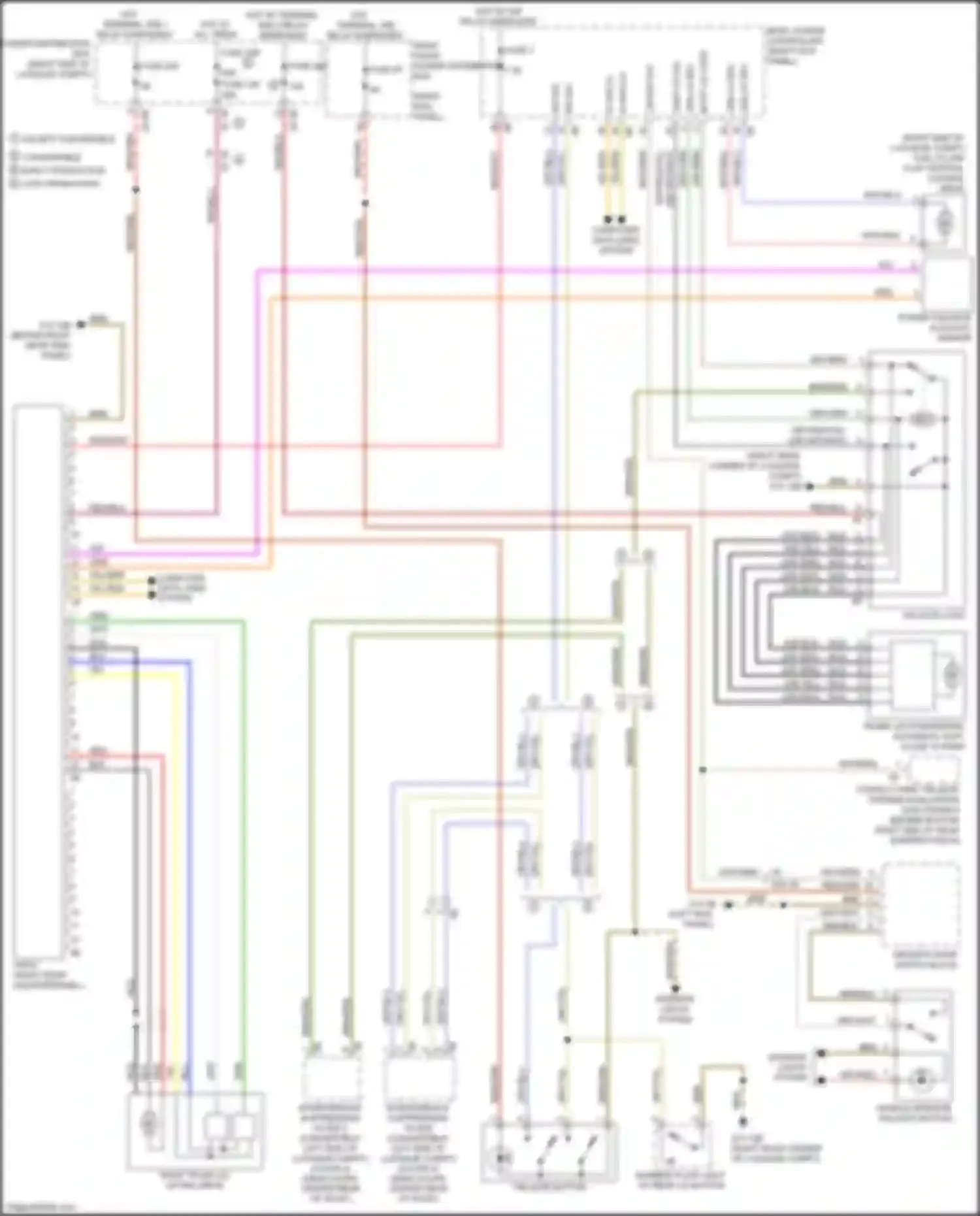 Wiring diagram computer data lines system for BMW 8 series Gran Coupe G16 (2018-2022) (69 of 82)