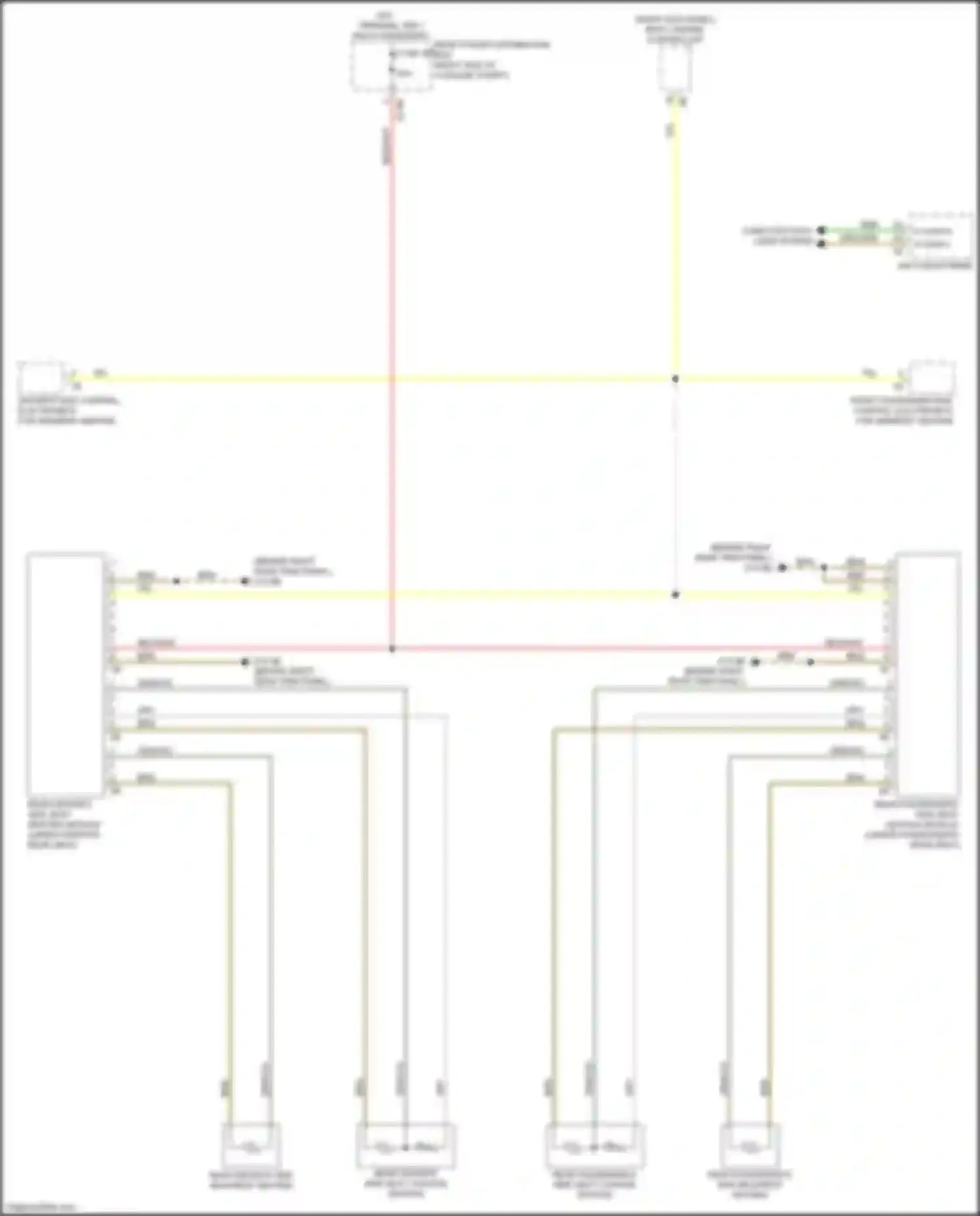 Wiring diagram computer data lines system for BMW 8 series Gran Coupe G16 (2018-2022) (8 of 82)