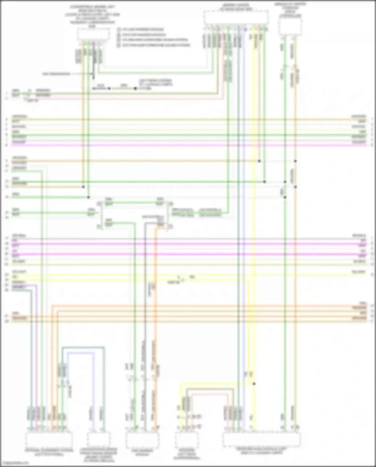 8 series BMW G14/G15 facelift (2022-2024): High/low bus circuit (3 of 8)