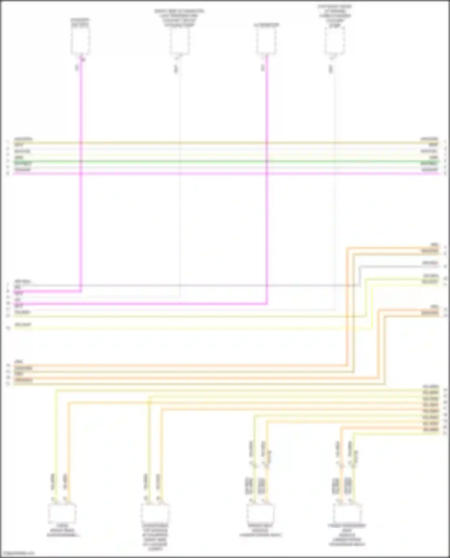 8 series BMW G14/G15 facelift (2022-2024): High/low bus circuit (4 of 8)