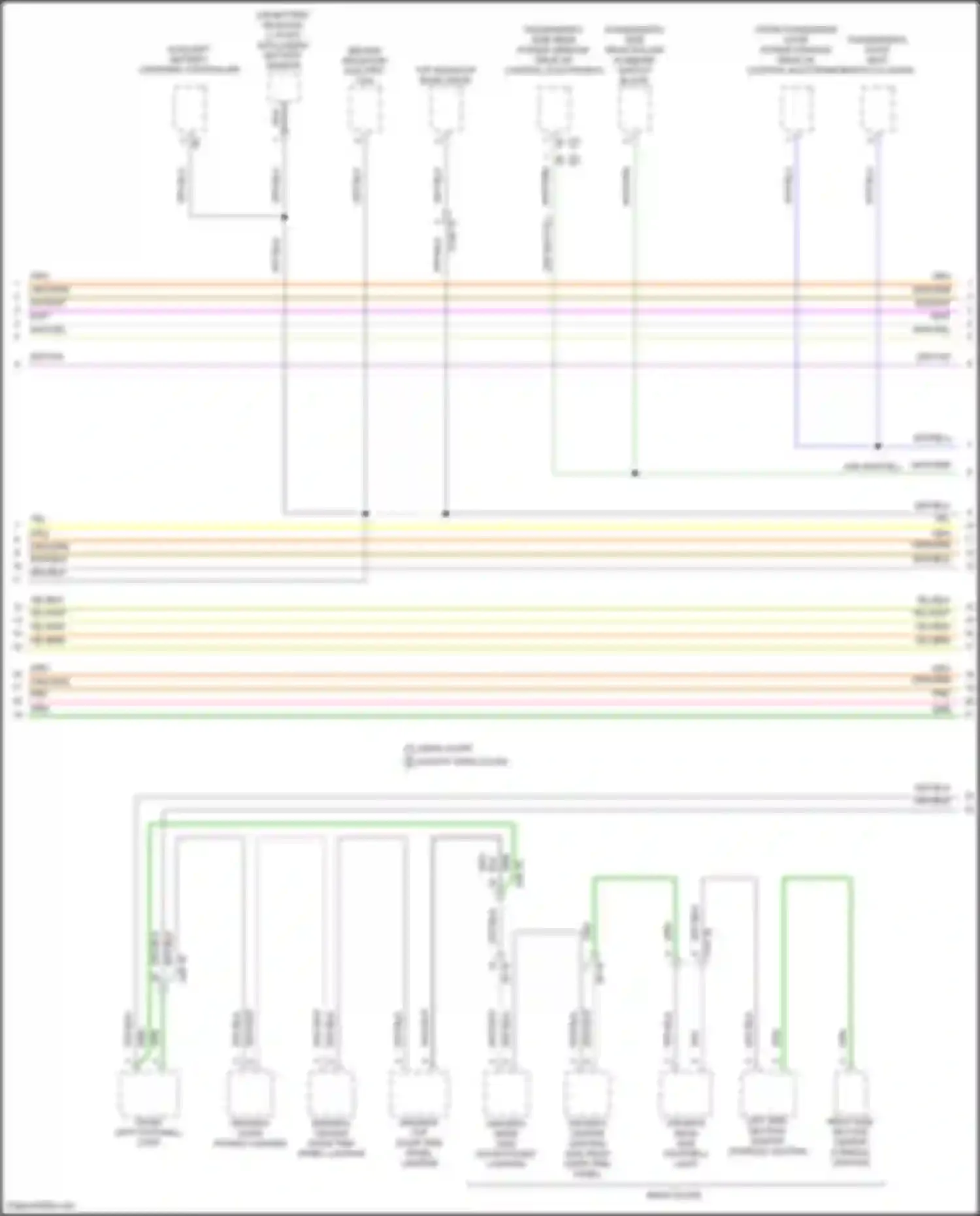 8 series BMW G14/G15 facelift (2022-2024): High/low bus circuit (6 of 8)