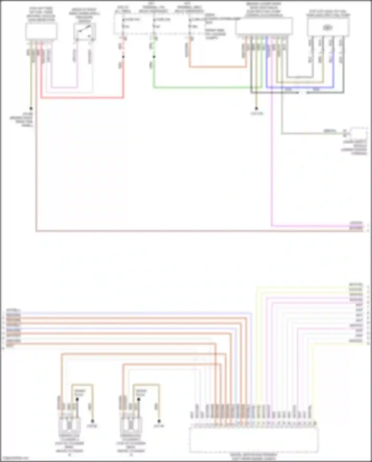8 series BMW G14/G15 facelift (2022-2024): Wiring diagram engine performance 3.0l turbo (5 of 6)