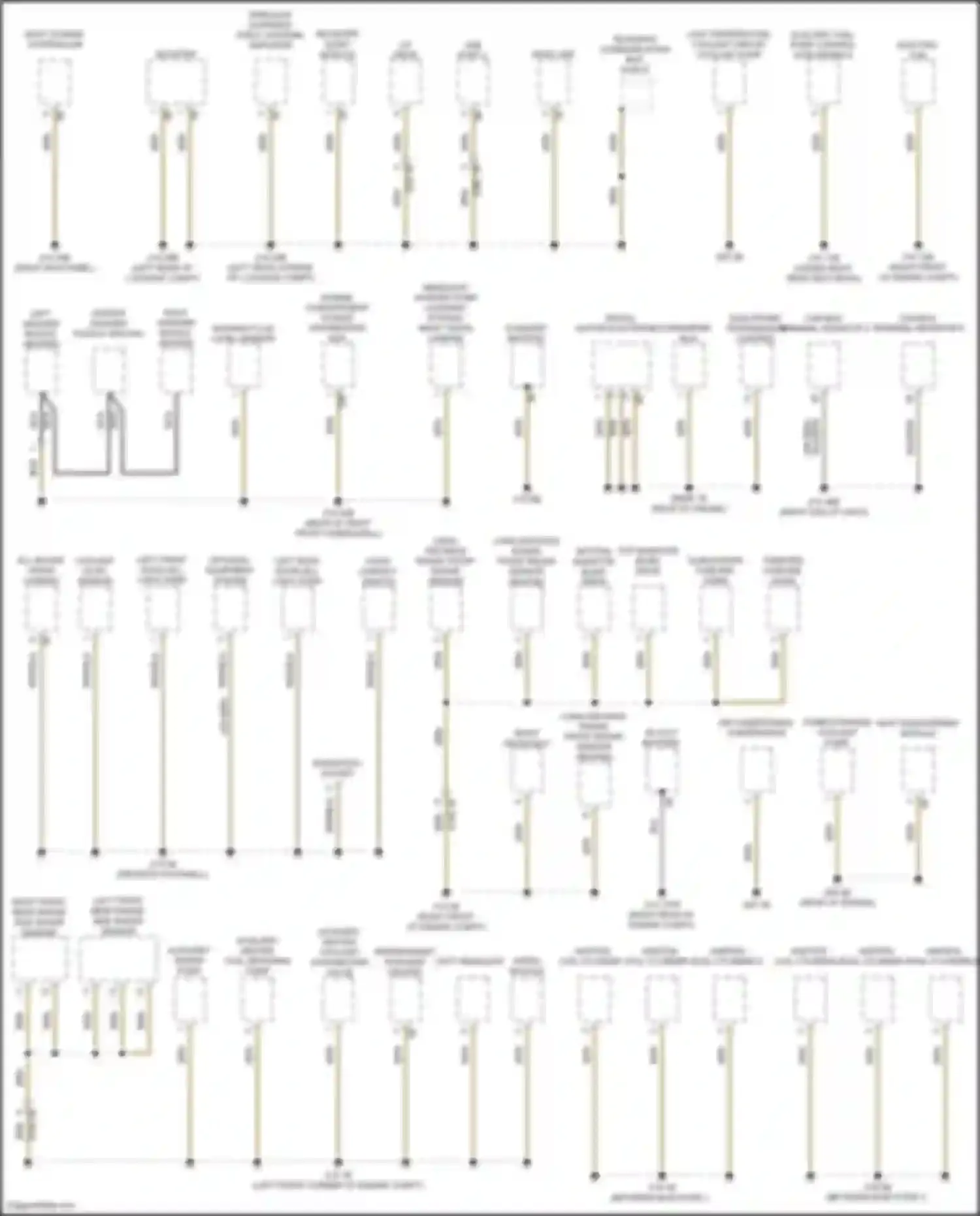 8 series BMW G14/G15 facelift (2022-2024): Ground distribution circuit (2 of 5)