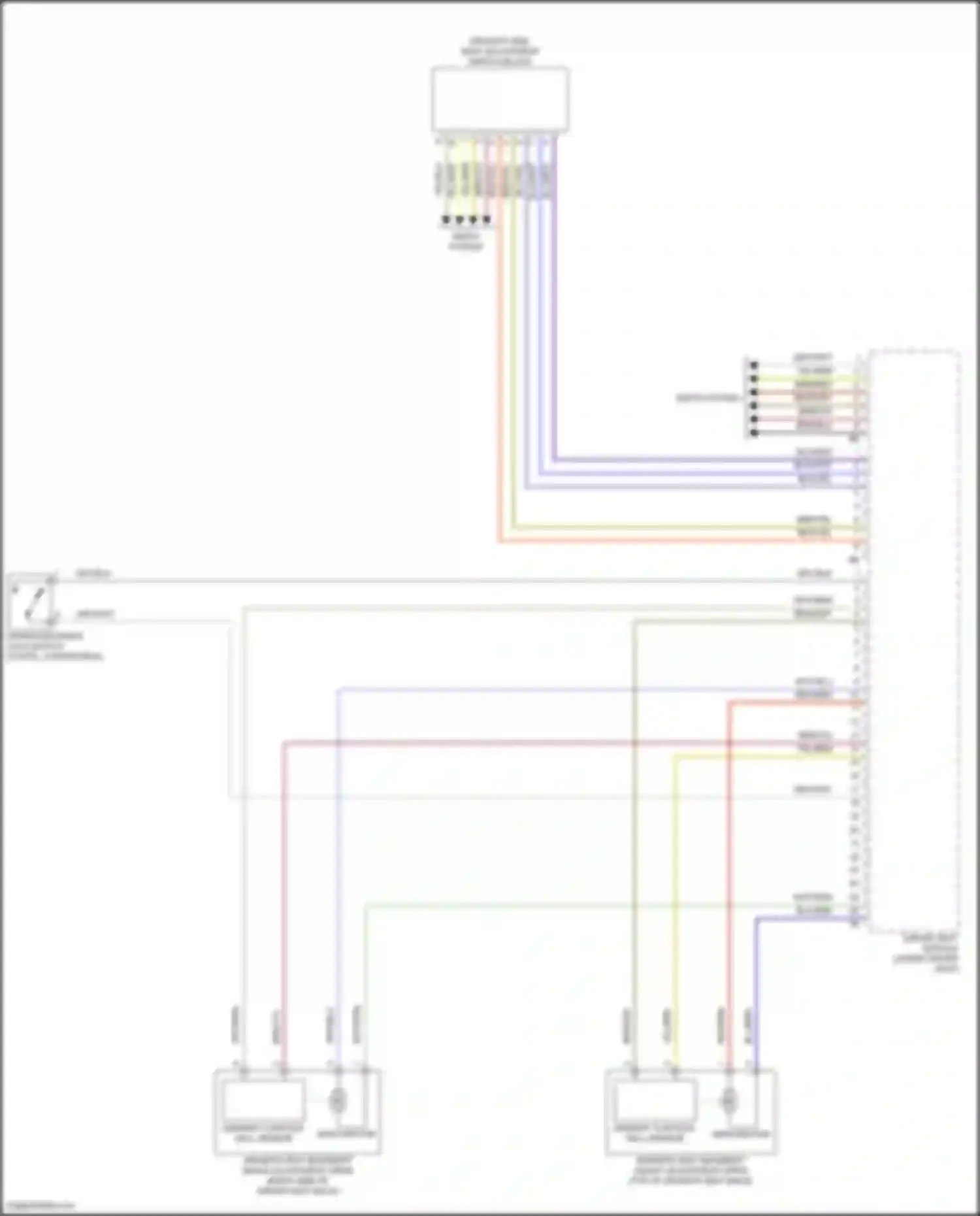 8 series BMW G14/G15 facelift (2022-2024): Driver"s memory seat circuit (2 of 2)